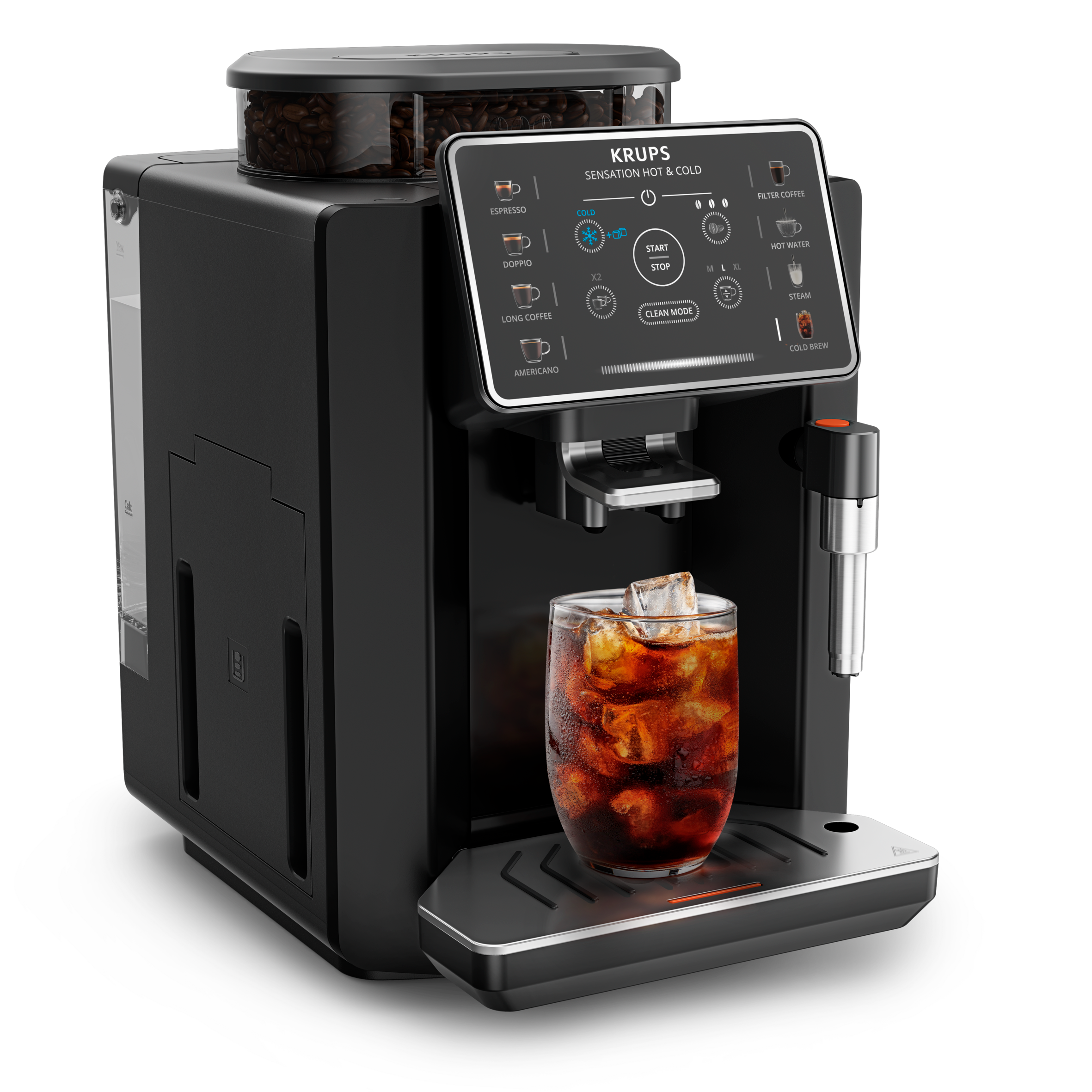 Sensation Hot & Cold, Кафеавтомат, 12 рецепти, Cold Brew