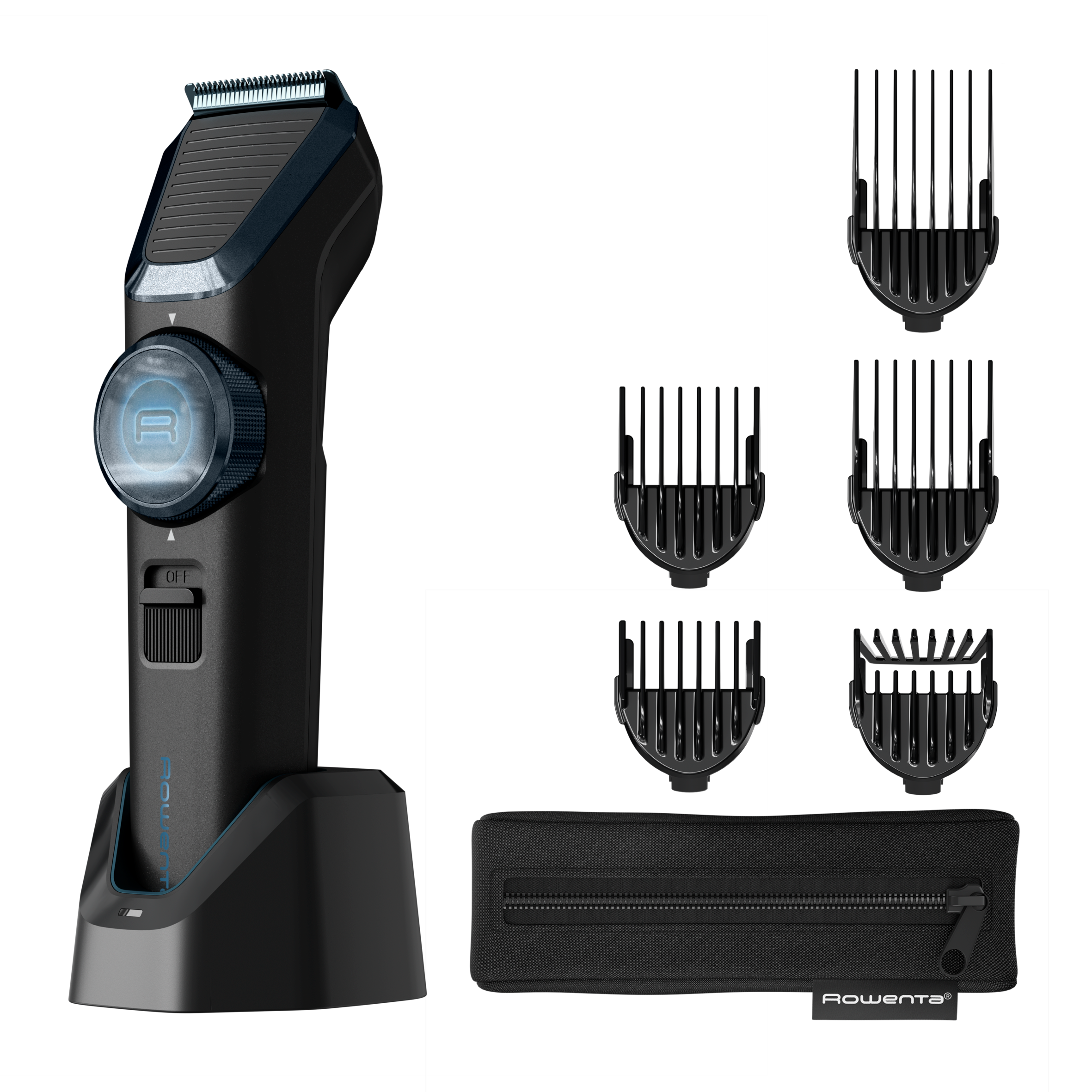 X Series Hair Clipper, Titanium-Coated Blades, Self-Sharpening