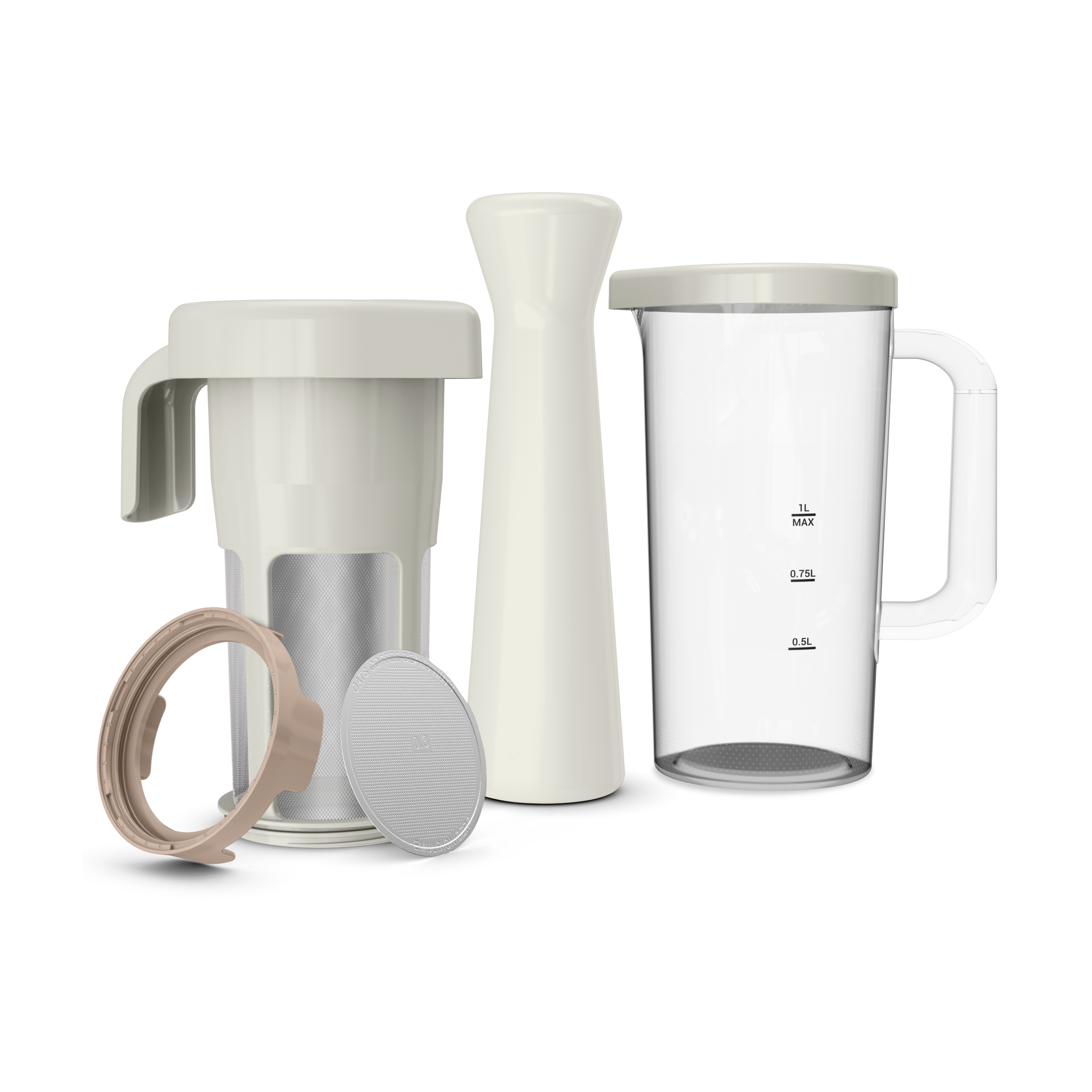 Уред за приготвяне на мляко на растителна основа Easy Milker, бързо и лесно, персонализирани напитки