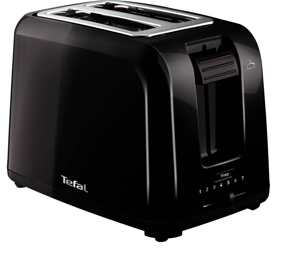ТОСТЕР TEFAL 2S ПЛАСТМАСОВ ЧЕРЕН TT1A1