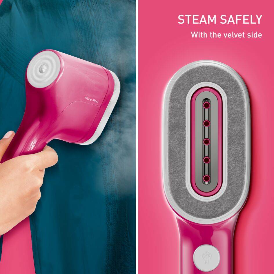 Pure Pop, Ръчен уред за гладене с пара DT2023, Розов