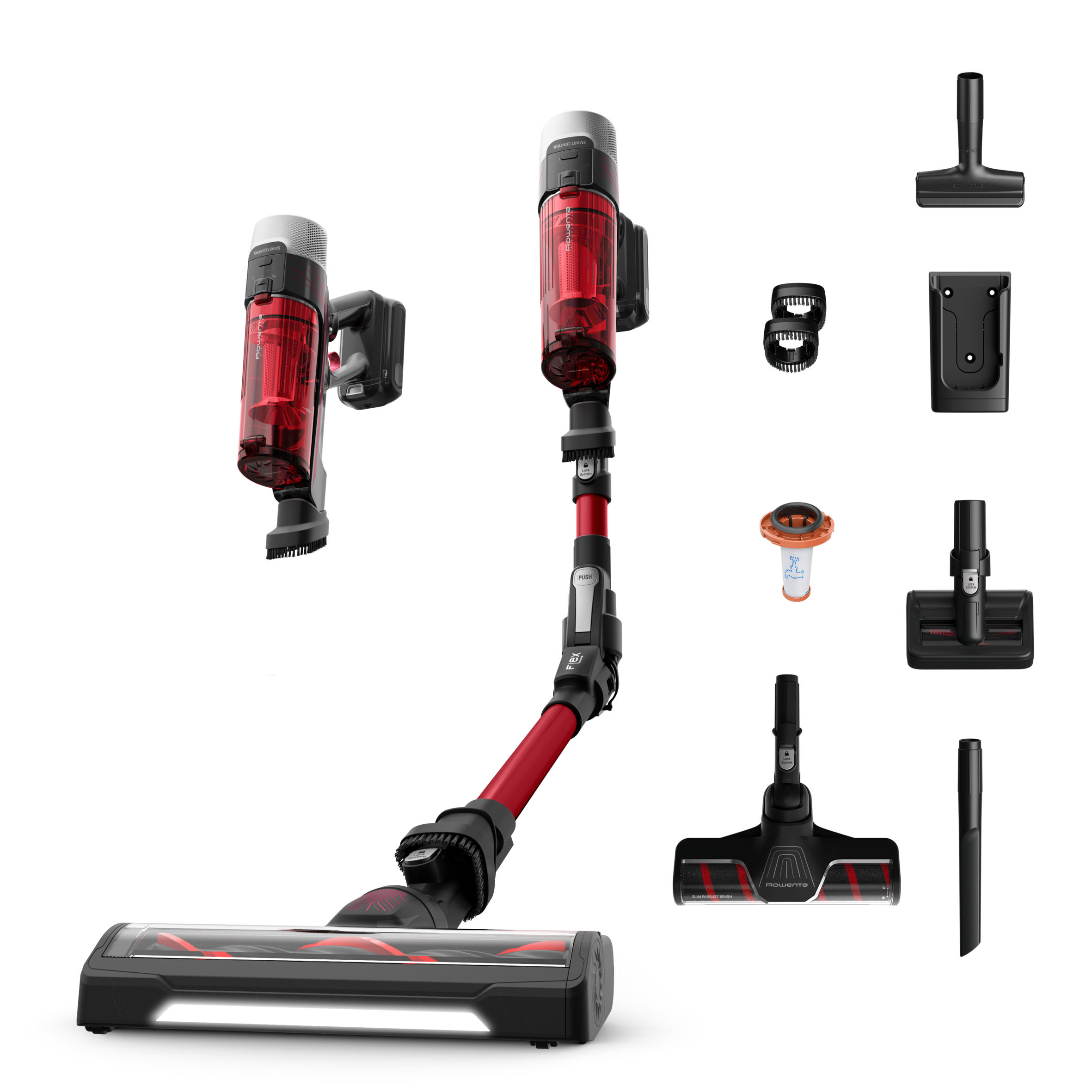 Безкабелната прахосмукачка X-Force Flex 9.60 Complete, Deep-Cleaning Power