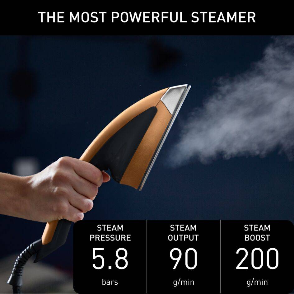 IXEO Power "Всичко в едно", Многофункционален Уред за Гладене с Пара QT2020E0, Smart Board дъска