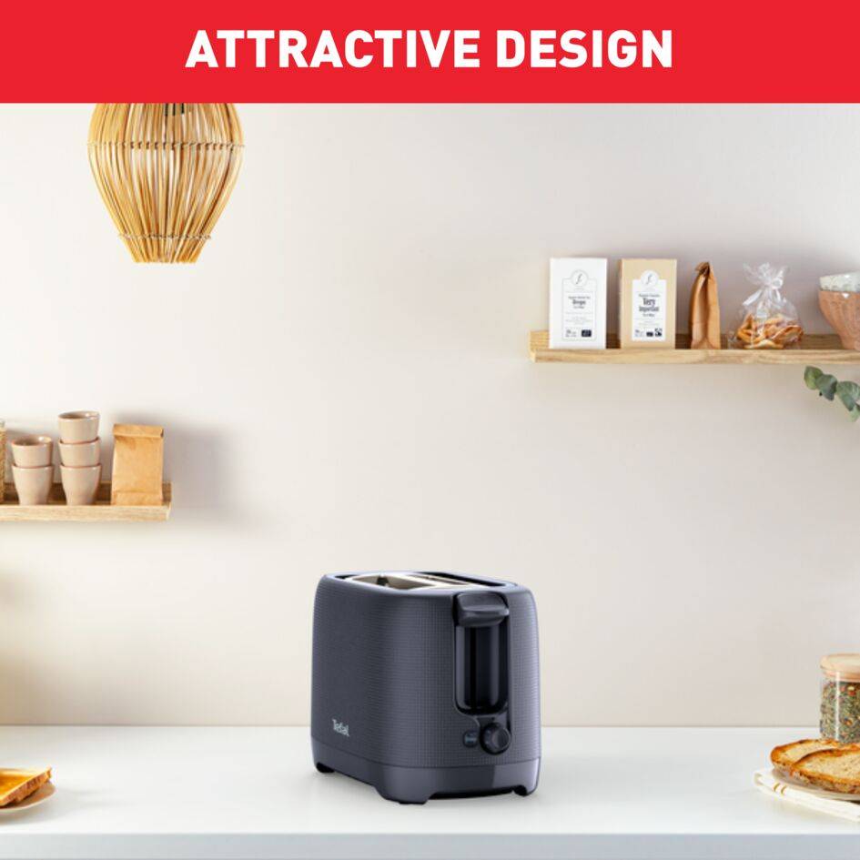 Morning 2-Slot Toaster with Bun Warmer