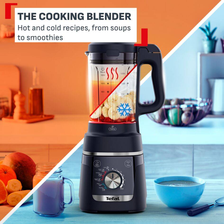 Blendforce Cook, Блендер с Функция за Готвене, 5 програми
