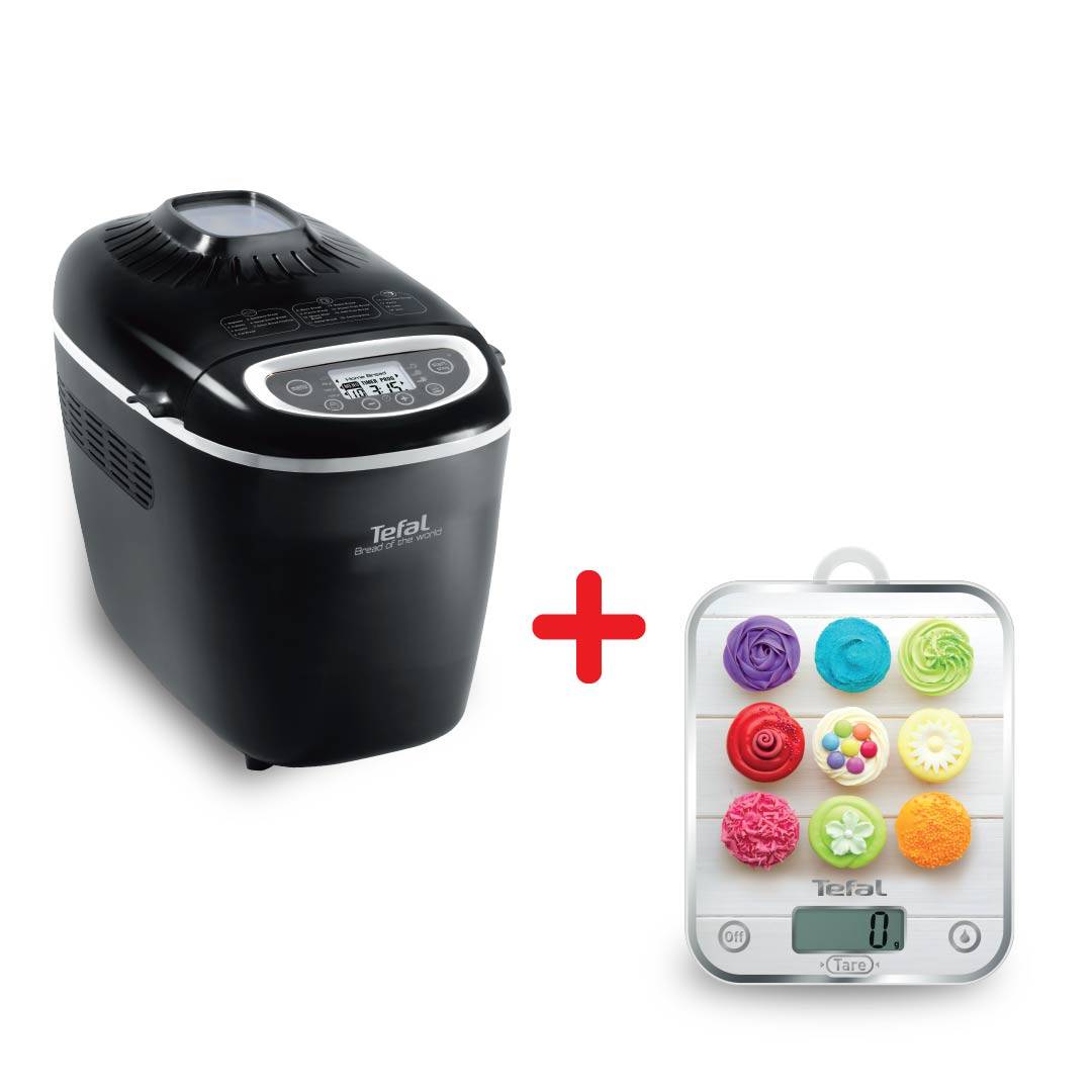 Пакет Хлебопекарна PF611838 + Кухненска Везна BC50D4V0