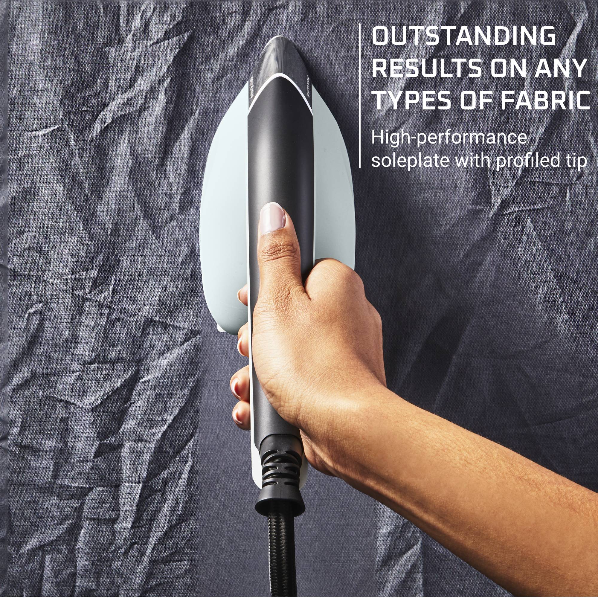 Duo Power, 2-in-1 Steam Iron and Clothes Steamer, Versatile and Efficient Garment Care