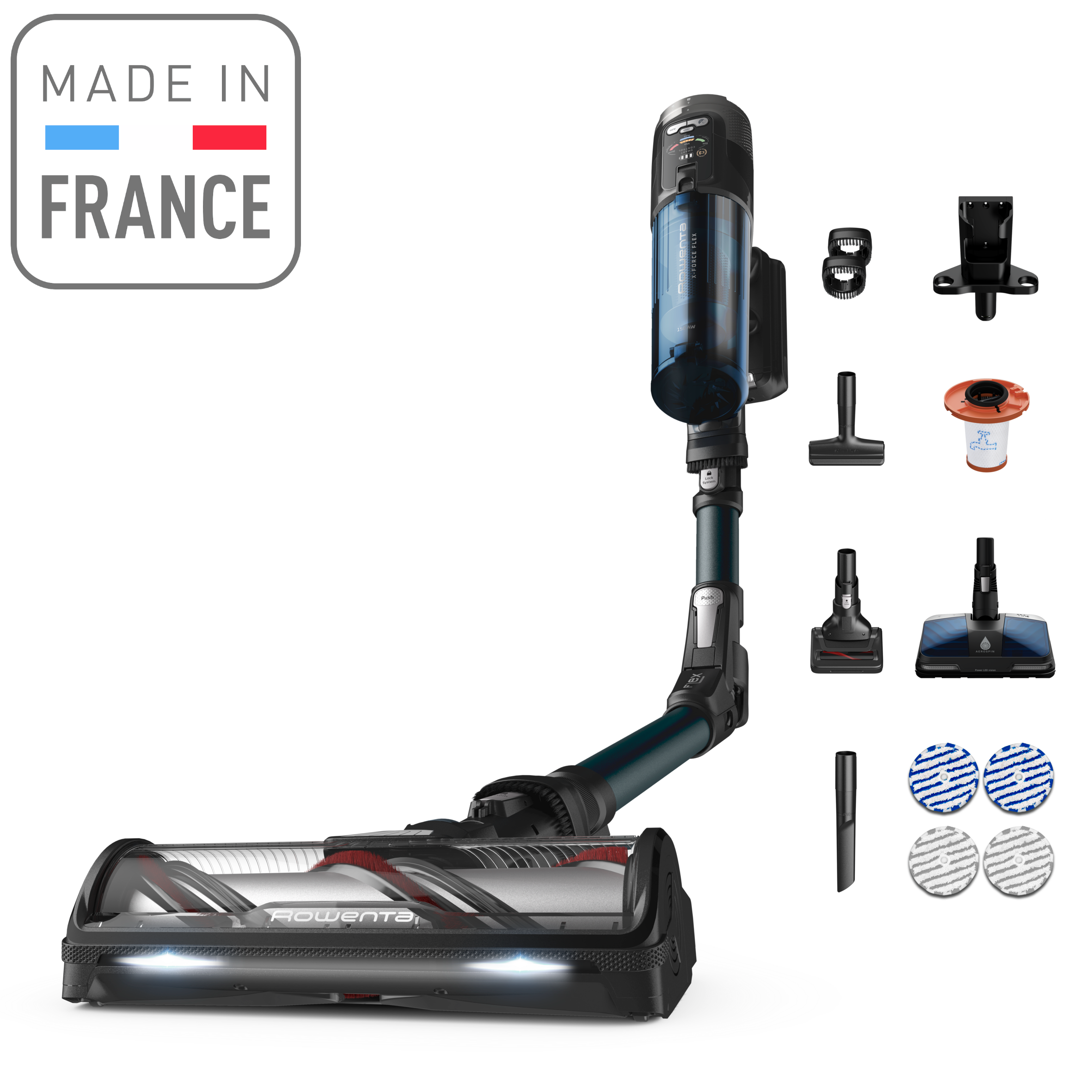 X-Force Flex 13.60 Animal Aqua, Многофункционална прахосмукачка, до 150 Air Watts*