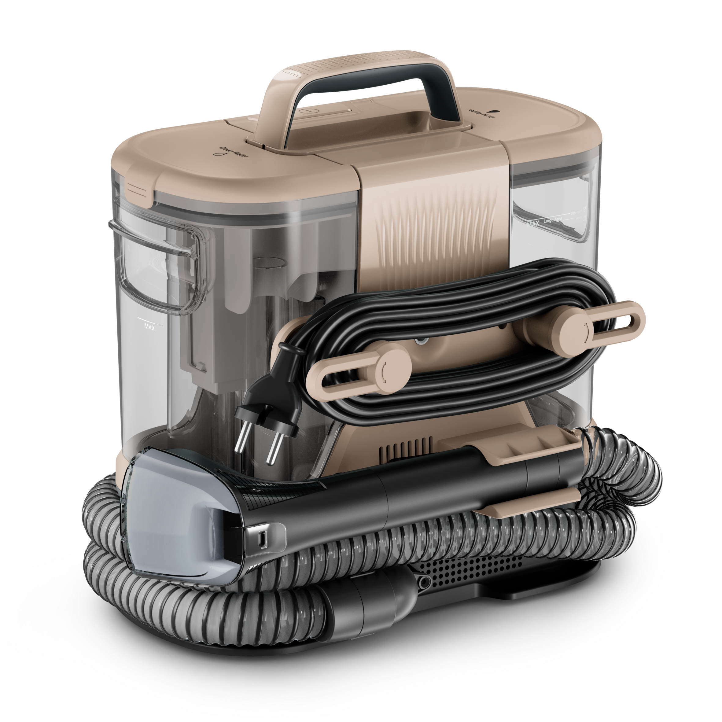 Clean It Compact IN3010, Уред за Почистване на Петна, Почистване на Килими, Тапицерии и Интериори на автомобили