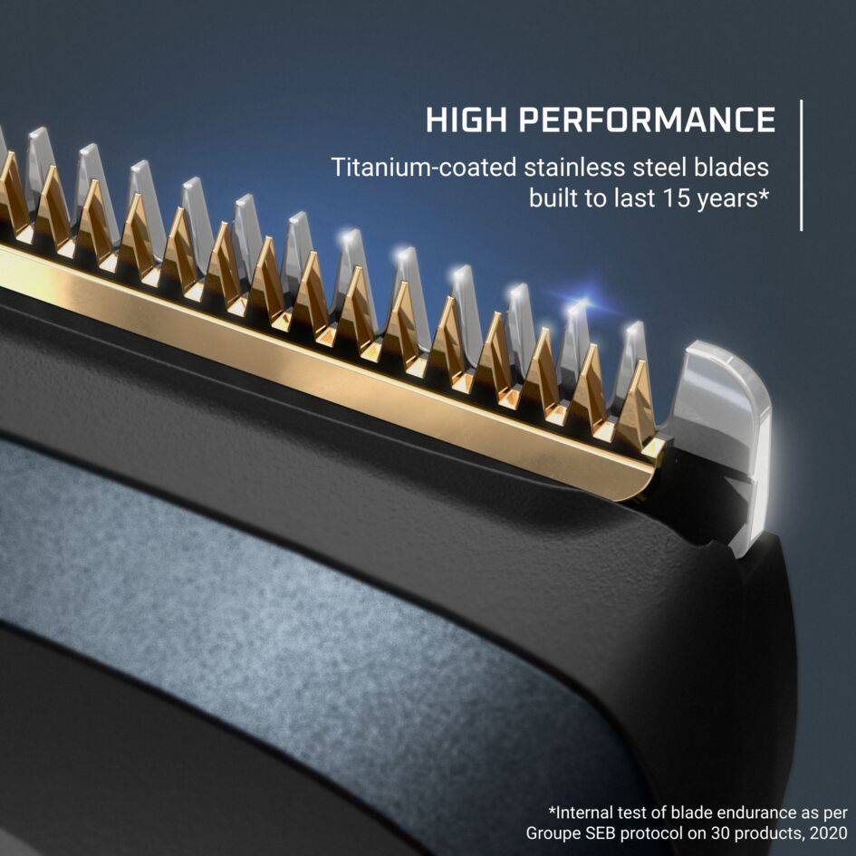 Тример за брада Virtuo, самозаточващи се остриета, висока прецизност