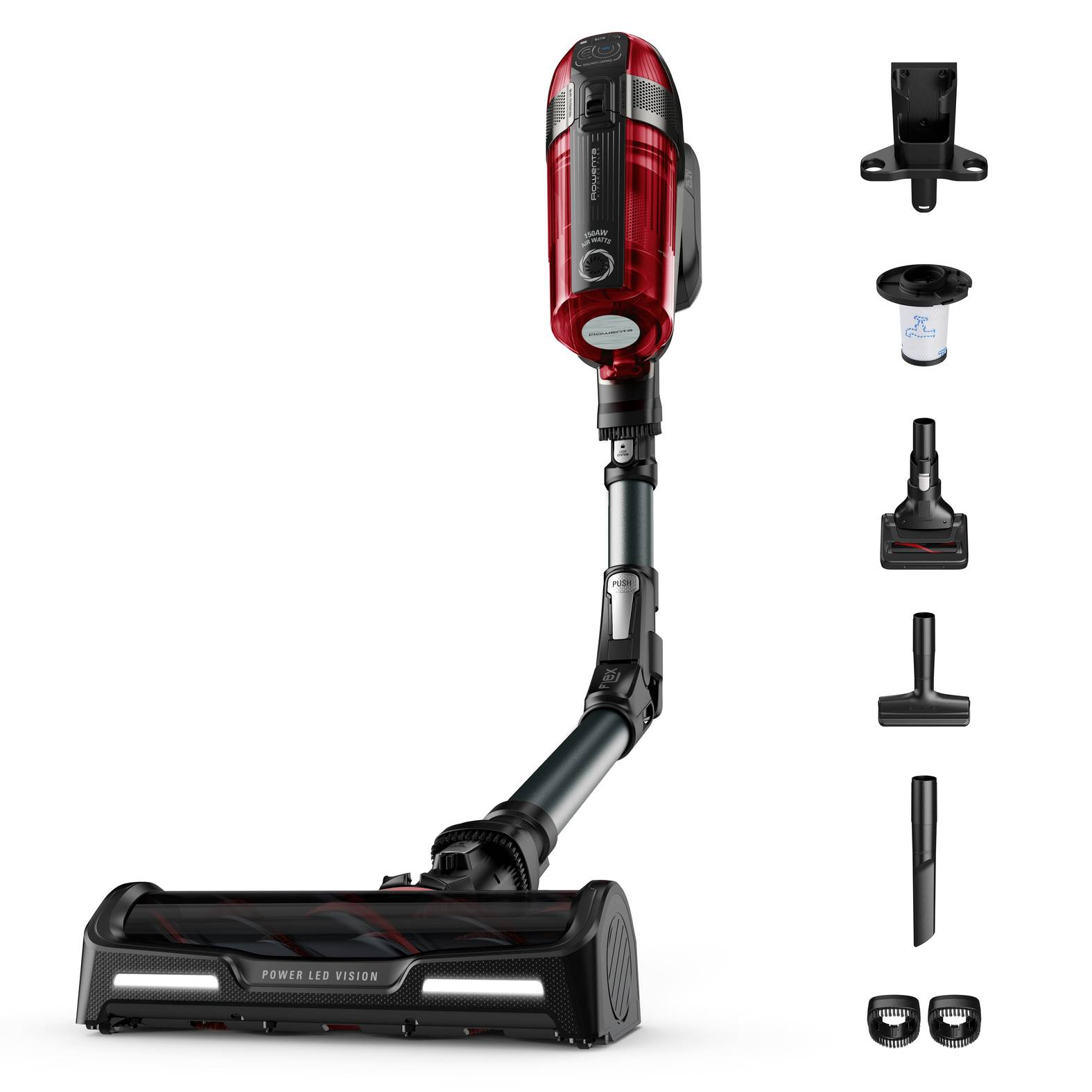 Пакет Многофункционална вертикална прахосмукачка X-Force Flex 12.60 RH98A8 и Аксесоар AQUA HEAD