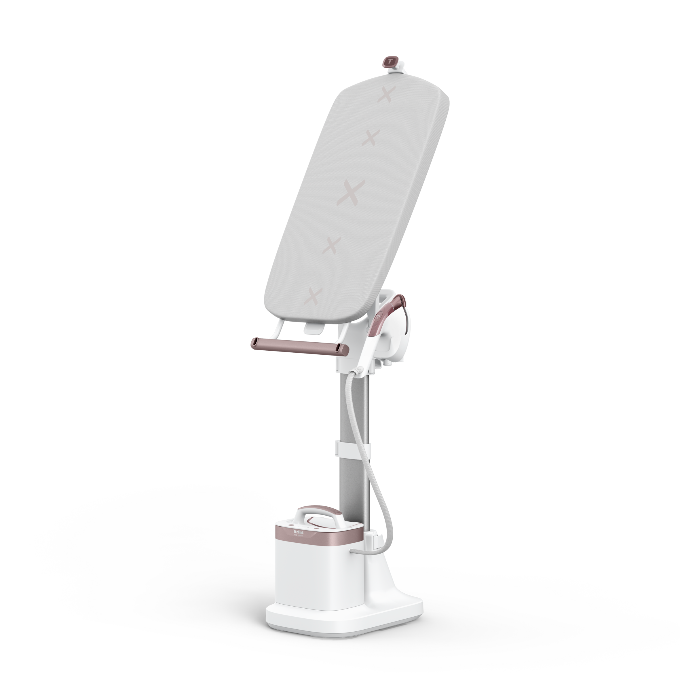 Многофункционален уред за гладене с пара IXEO Vision, решение "всичко в едно", няколко позиции на дъската