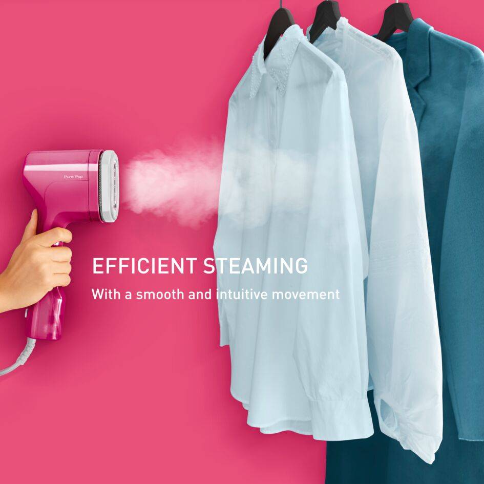 Pure Pop, Ръчен уред за гладене с пара DT2023, Розов