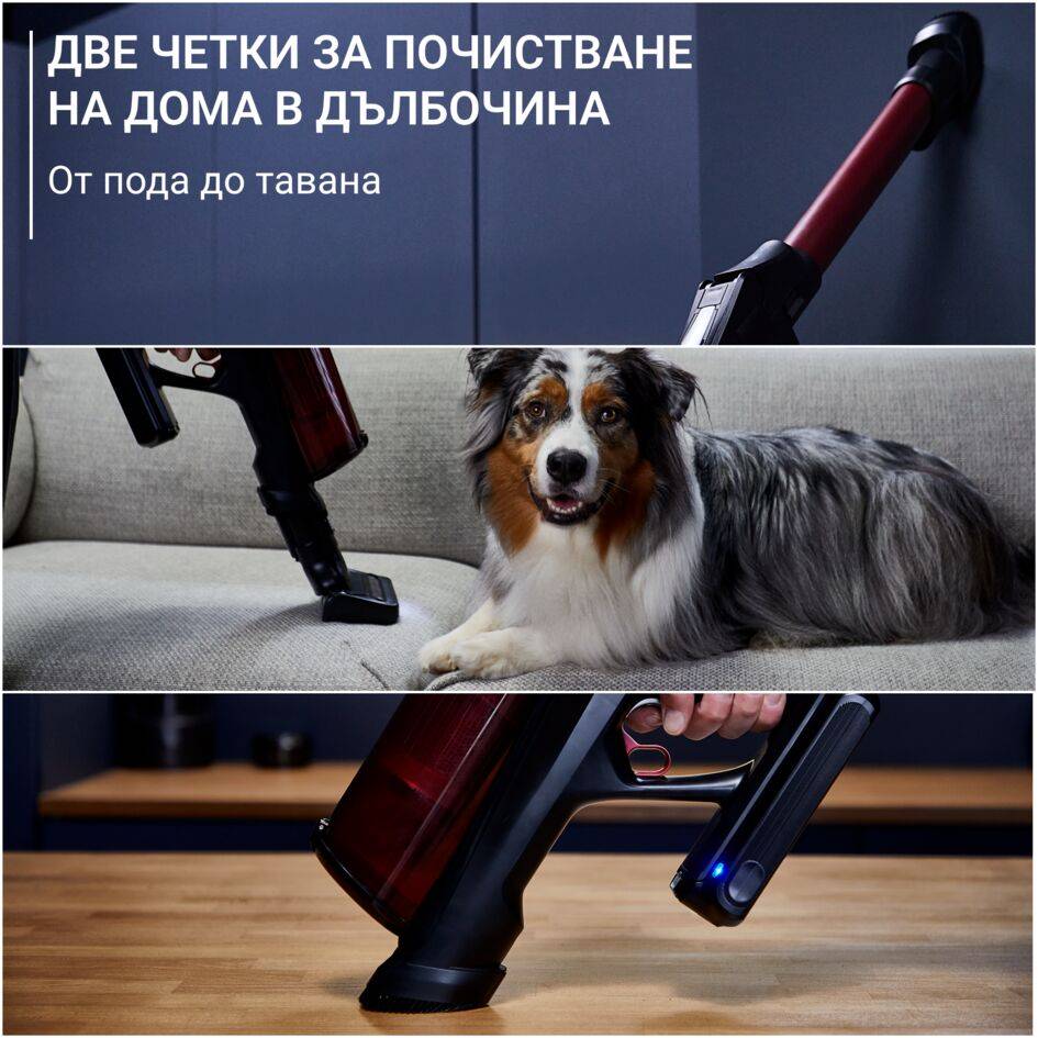 X-Force Flex 12.60 Neo Allergy Complete, Многофункционална прахосмукачка, до 150 Air Watts*