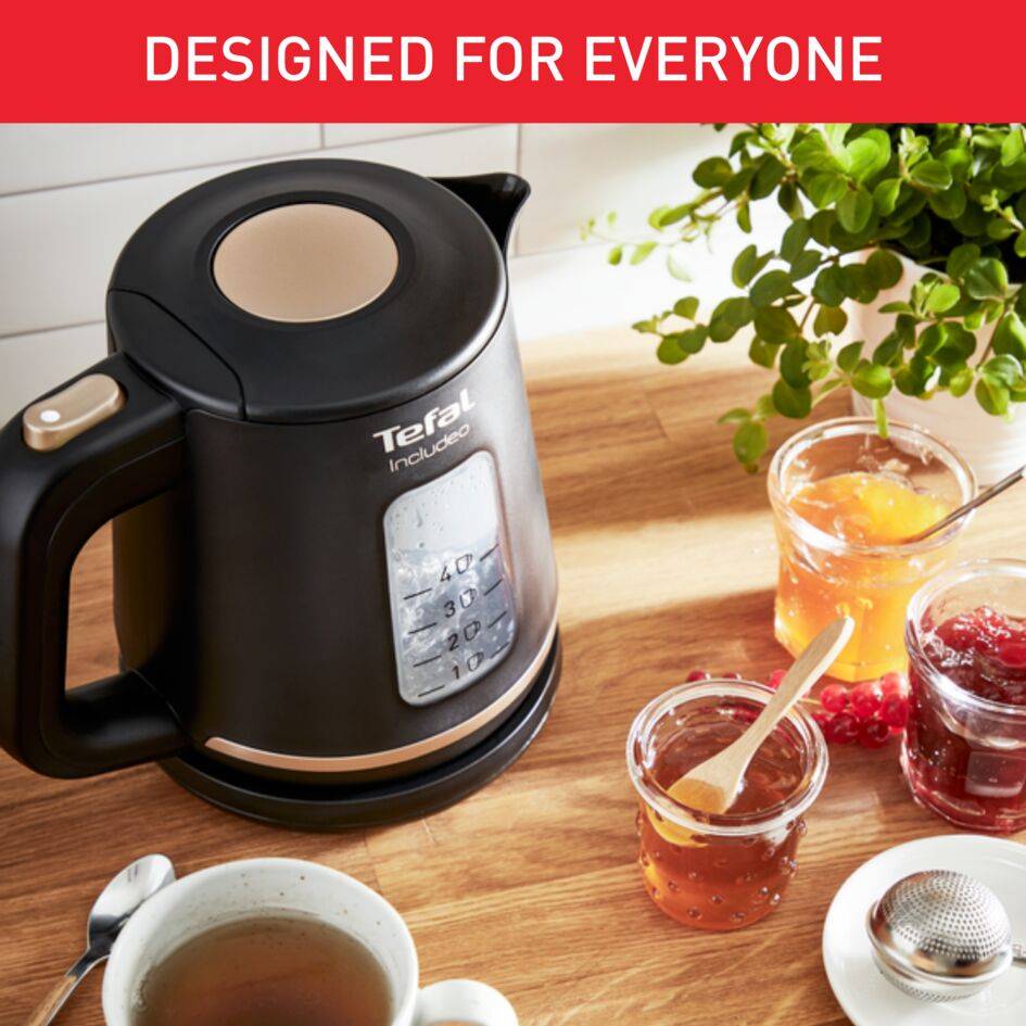 Includeo, Електрическа кана KI533811, 1L, Черна