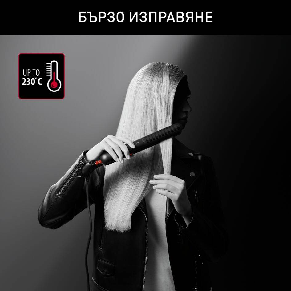 Optiliss SF323LF0, Преса за Коса, Покритие Keratin & Glow , 130-230°C