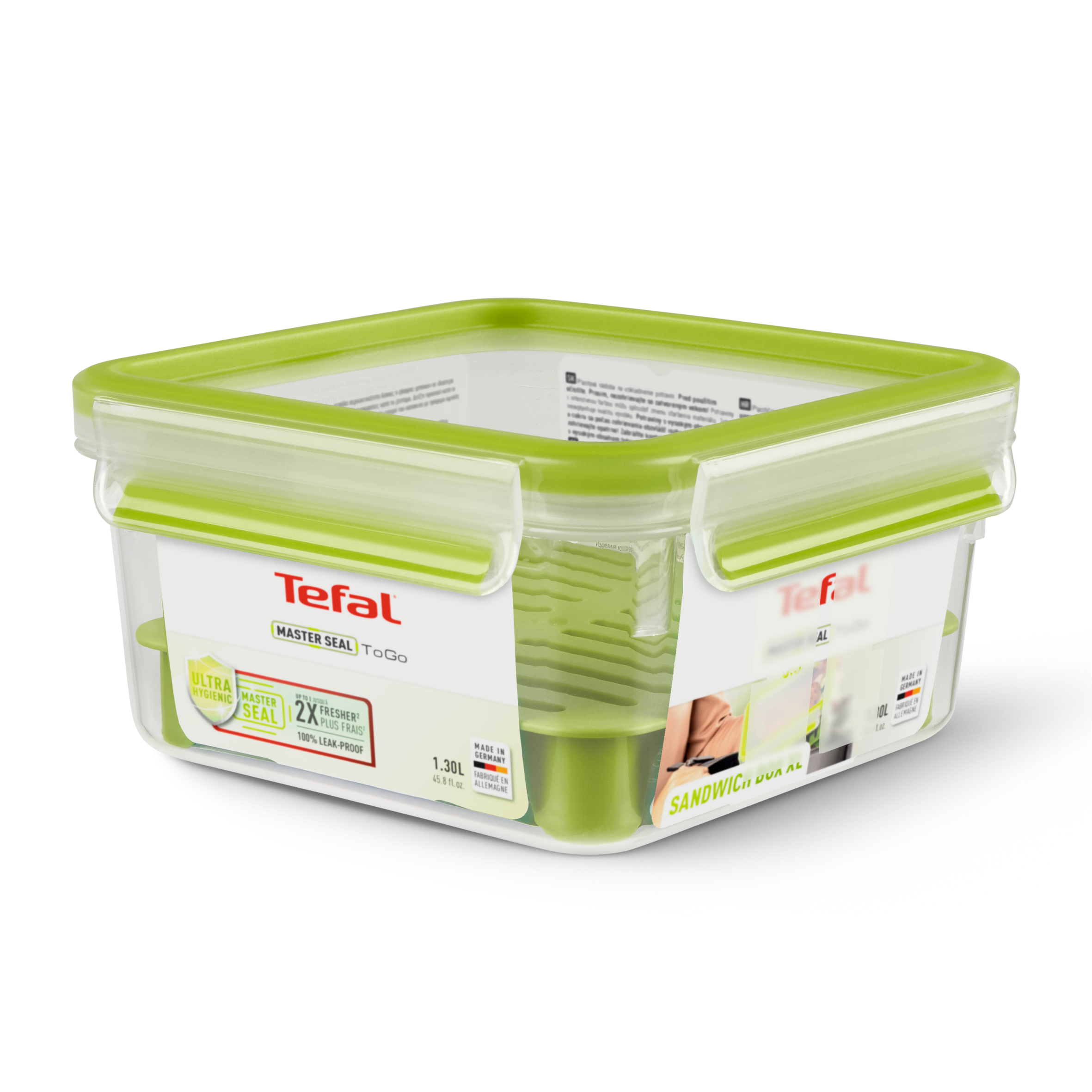 Кутия за Сандвичи XL N1071710, 1.3л., 1 разделителна приставка