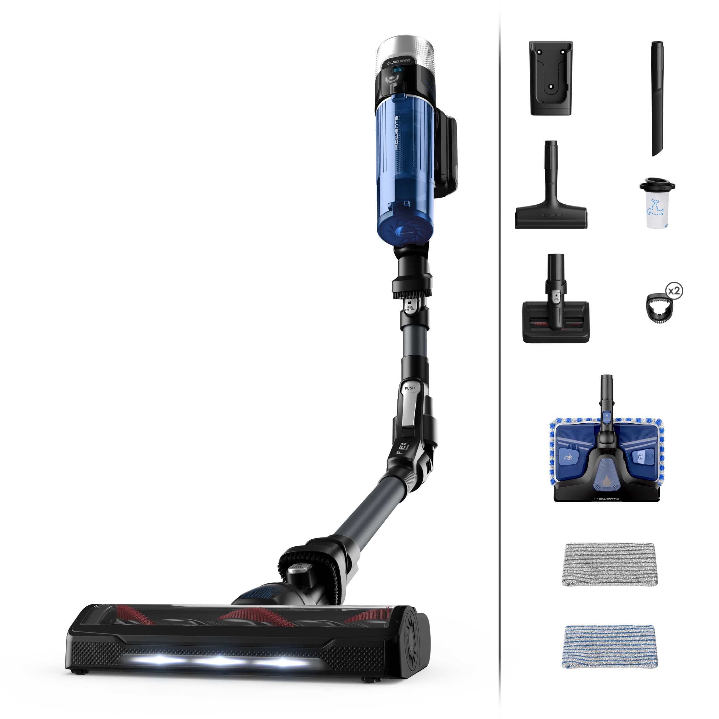 X-Force Flex 9.60 Aqua, Многофункционална прахосмукачка, до 100 Air Watts