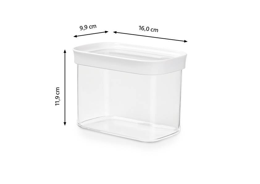 ПЛАСТМАСОВА КУТИЯ 1л  N1141010