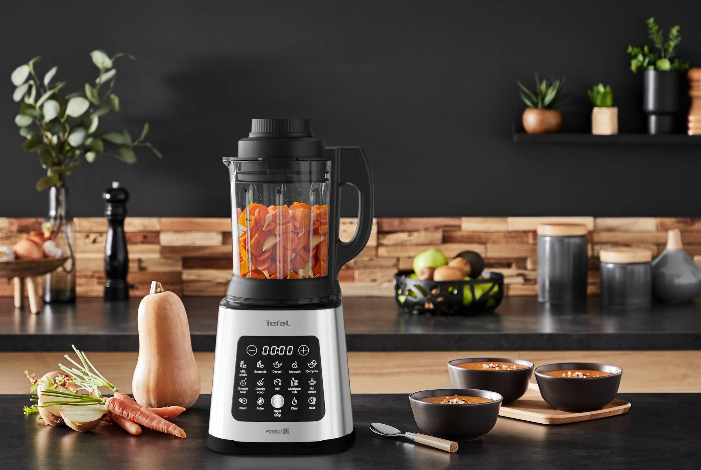 PerfectMix Cook, Високоскоростен Блендер с Функция за Готвене BL83SD30, 1400 W