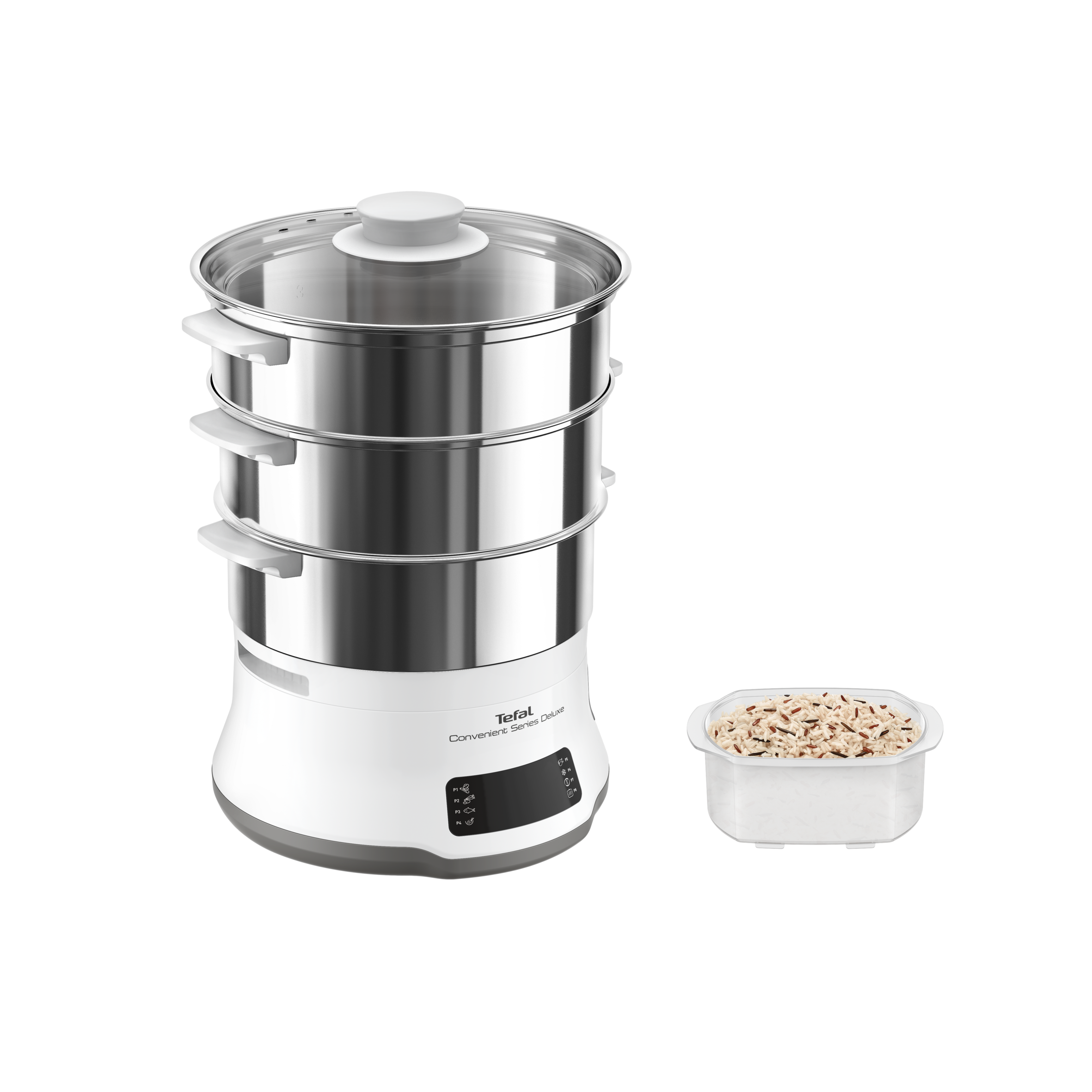 Convenient Series Deluxe, Уред за готвене на пара VC502D10, 3 Нива, 8 Програми