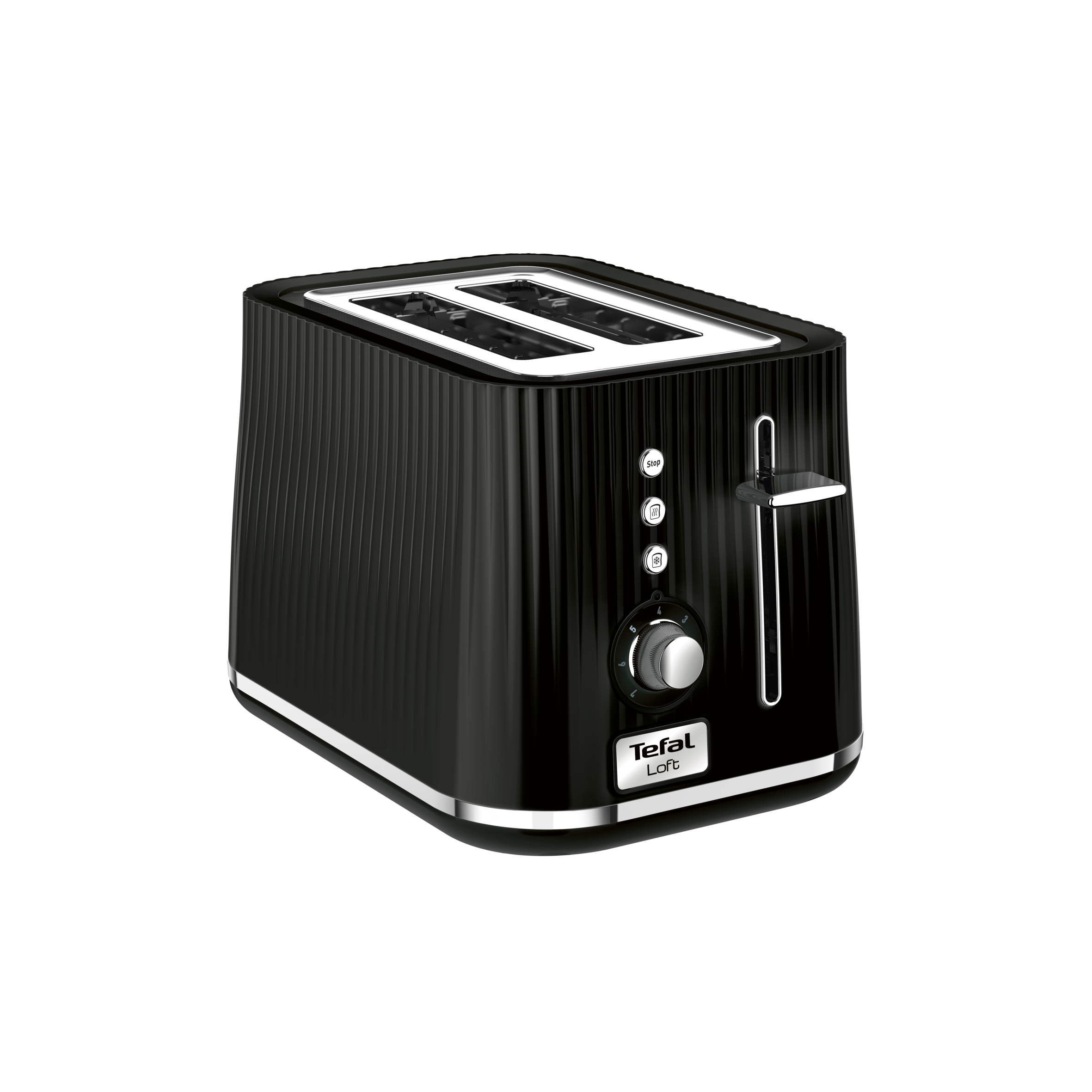 Loft 2S, Тостер TT7618, Черен