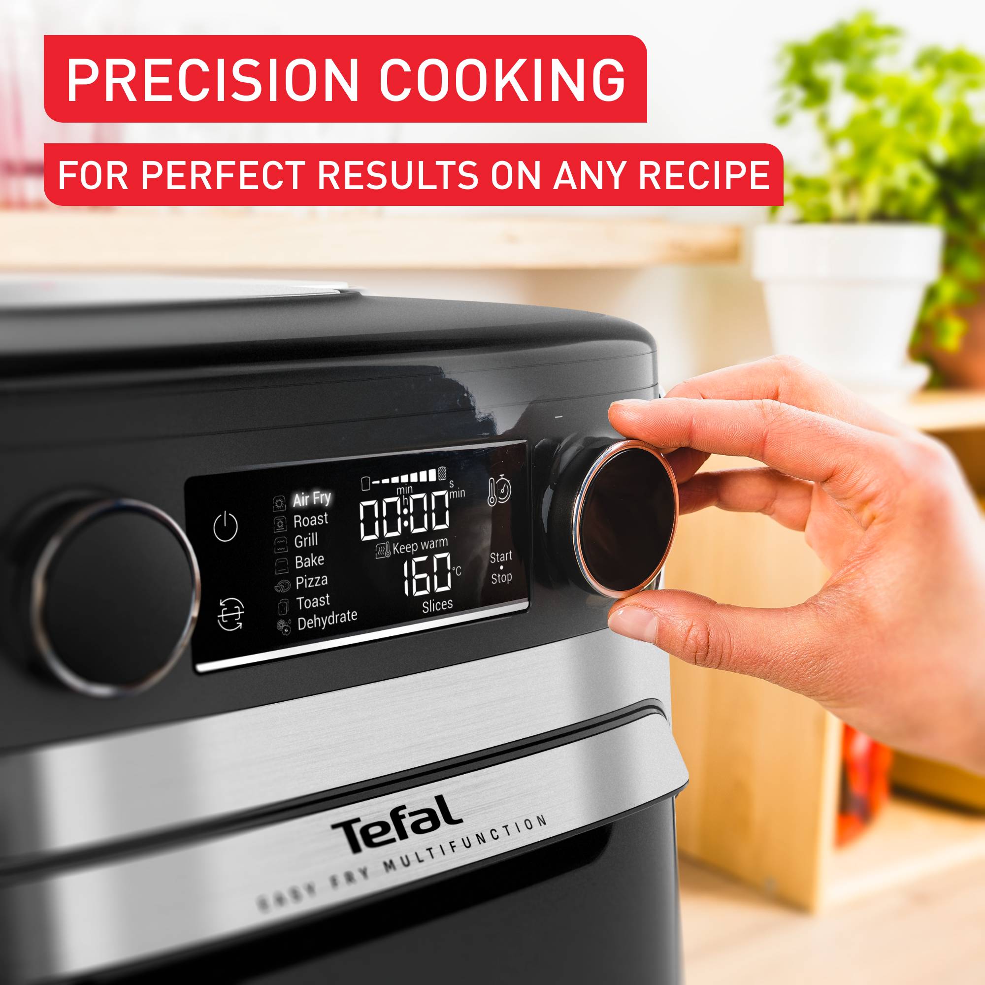 Easy Fry Multifunction 15 л, уред за готвене с горещ въздух и фурна с голям вместимост, 9 в 1