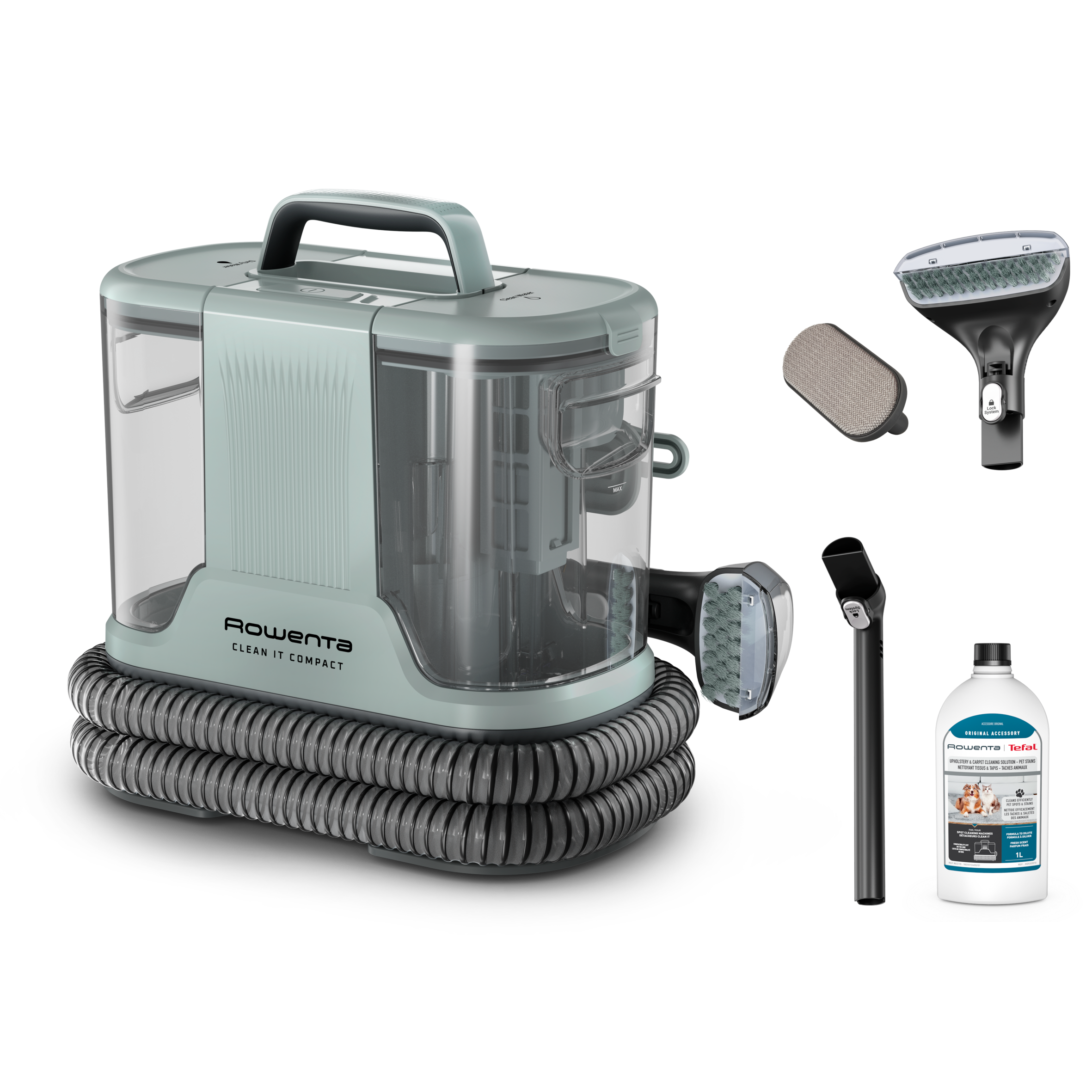 Уред за почистване на петна Rowenta Clean It Compact 