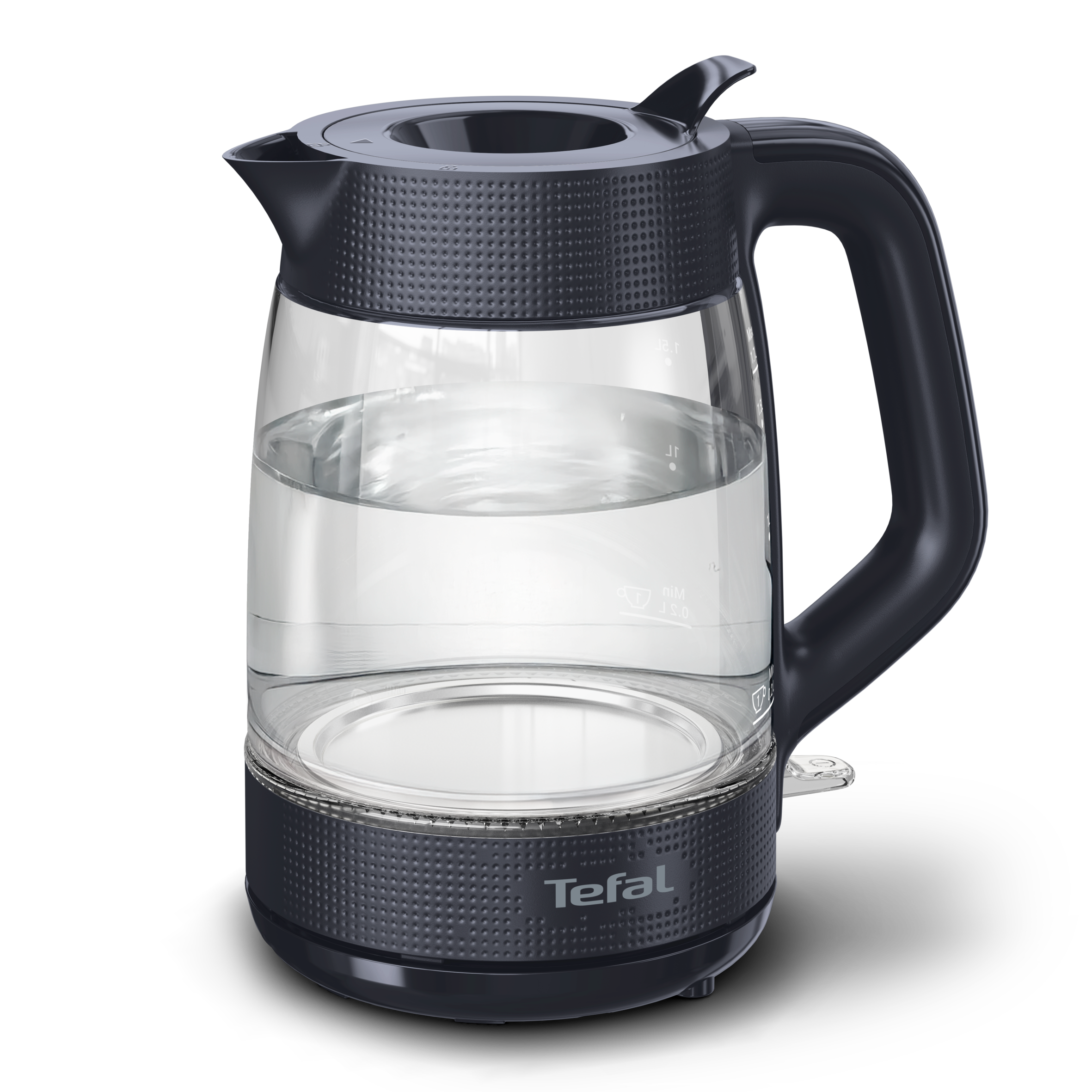 Morning Glass Kettle, Electric Kettle 1.7 L, Fast Heating, Easy Fill
