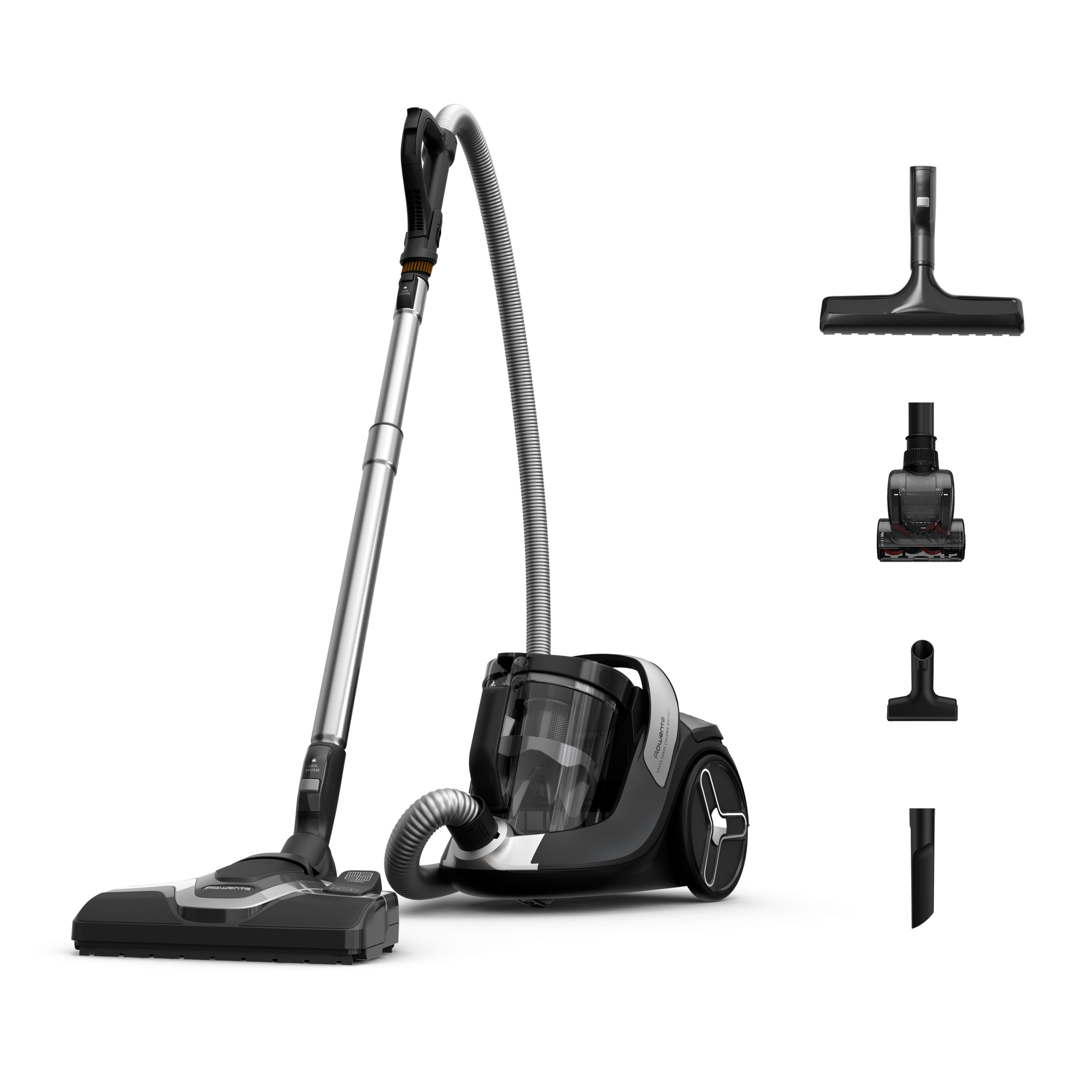 Прахосмукачка с контейнер Rowenta Green Force Cyclonic Effitech®+ RO7C66EA