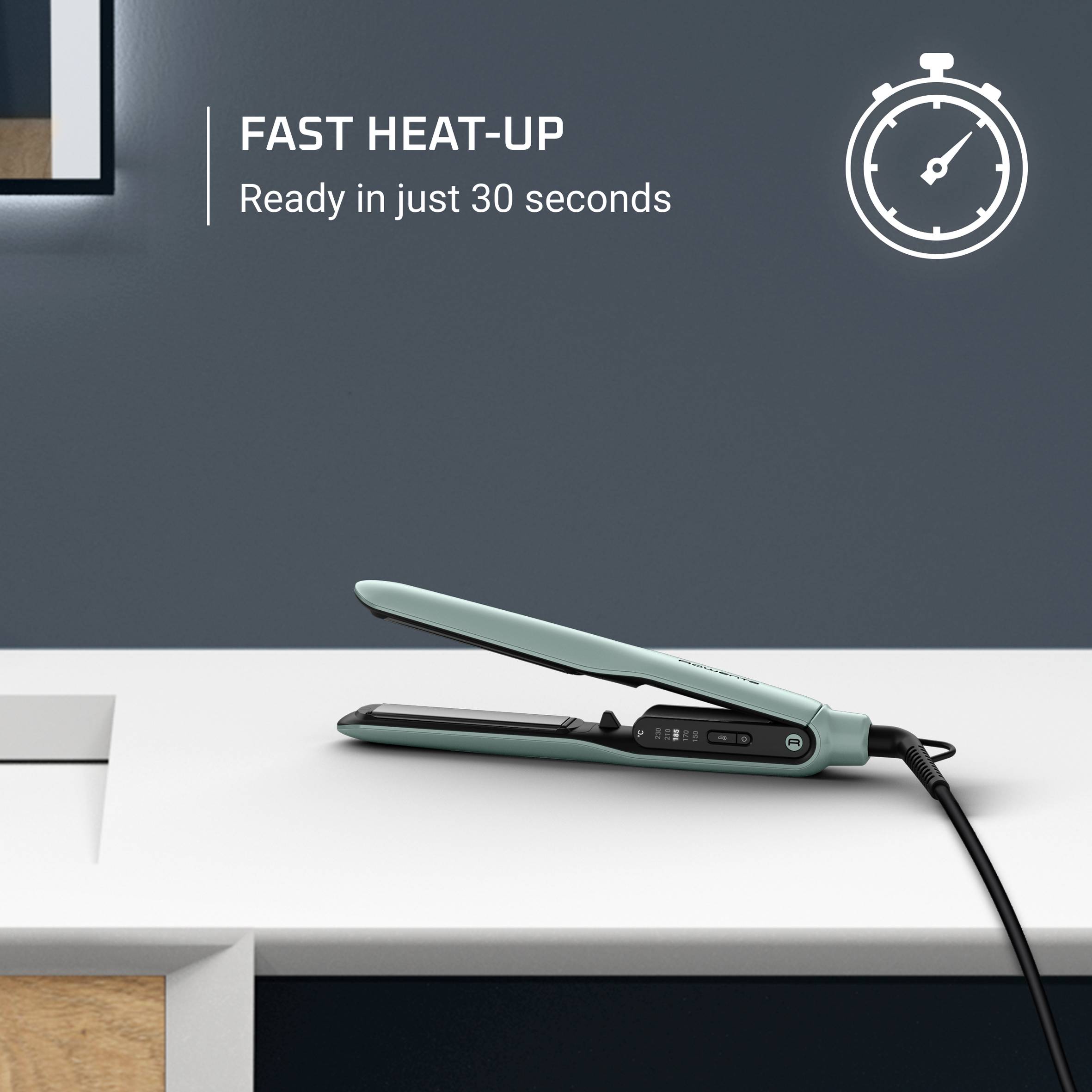 Thermoglide, Hair Straightener, Flawless Glide, Radiant Shine