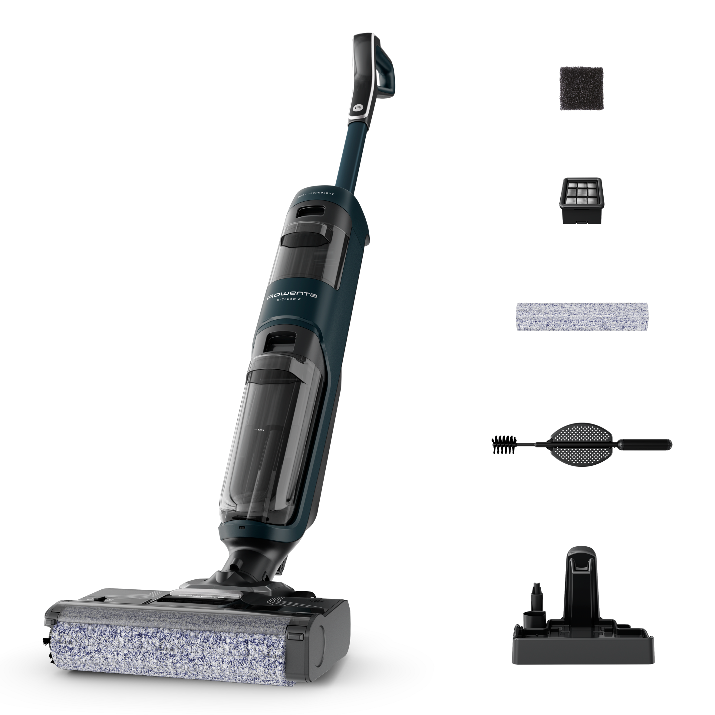 Rowenta X-Clean 2, Безкабелна прахосмукачка за сухо и активно мокро почистване