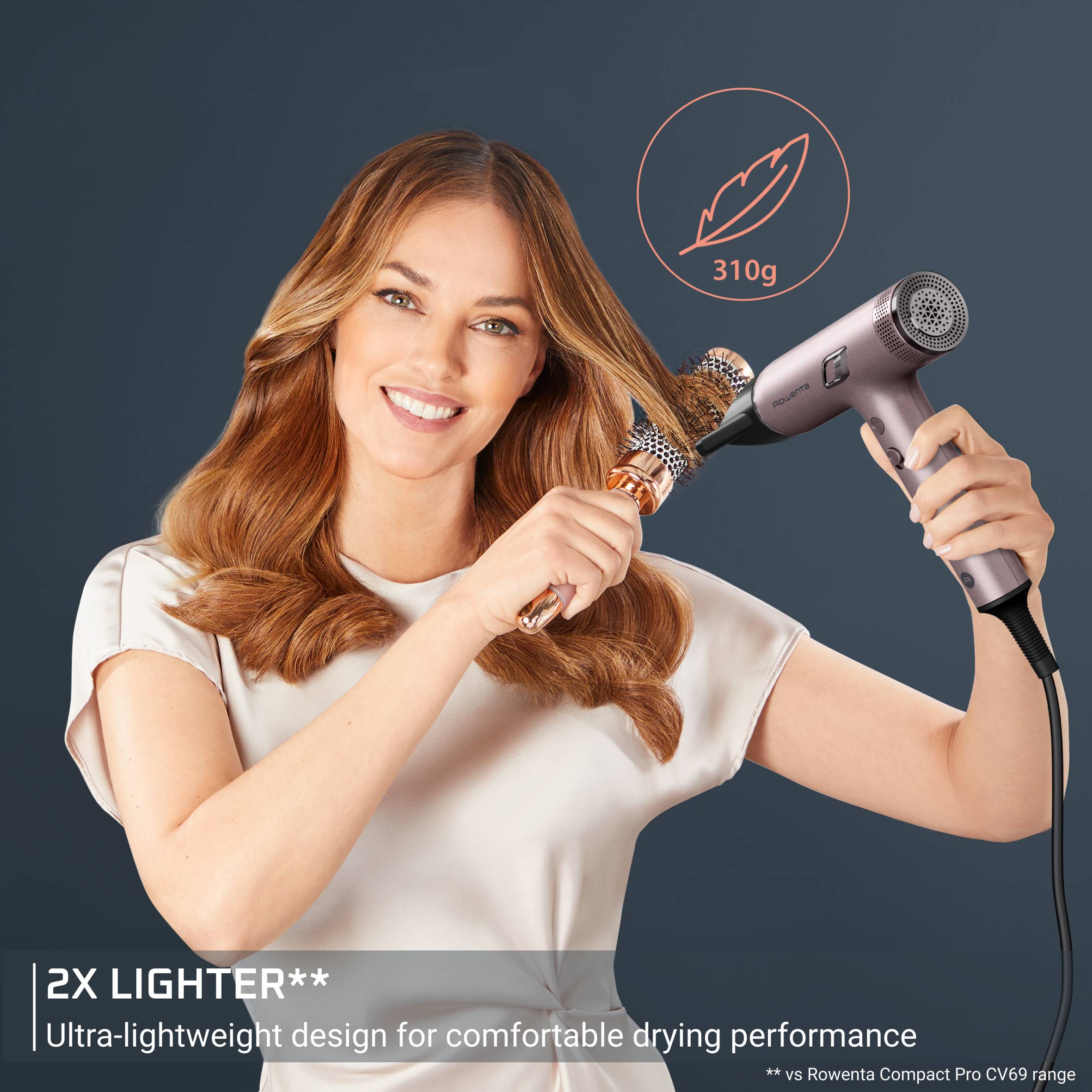 NANO, Foldable Hair Dryer, Premium, Compact, High-Speed Airflow