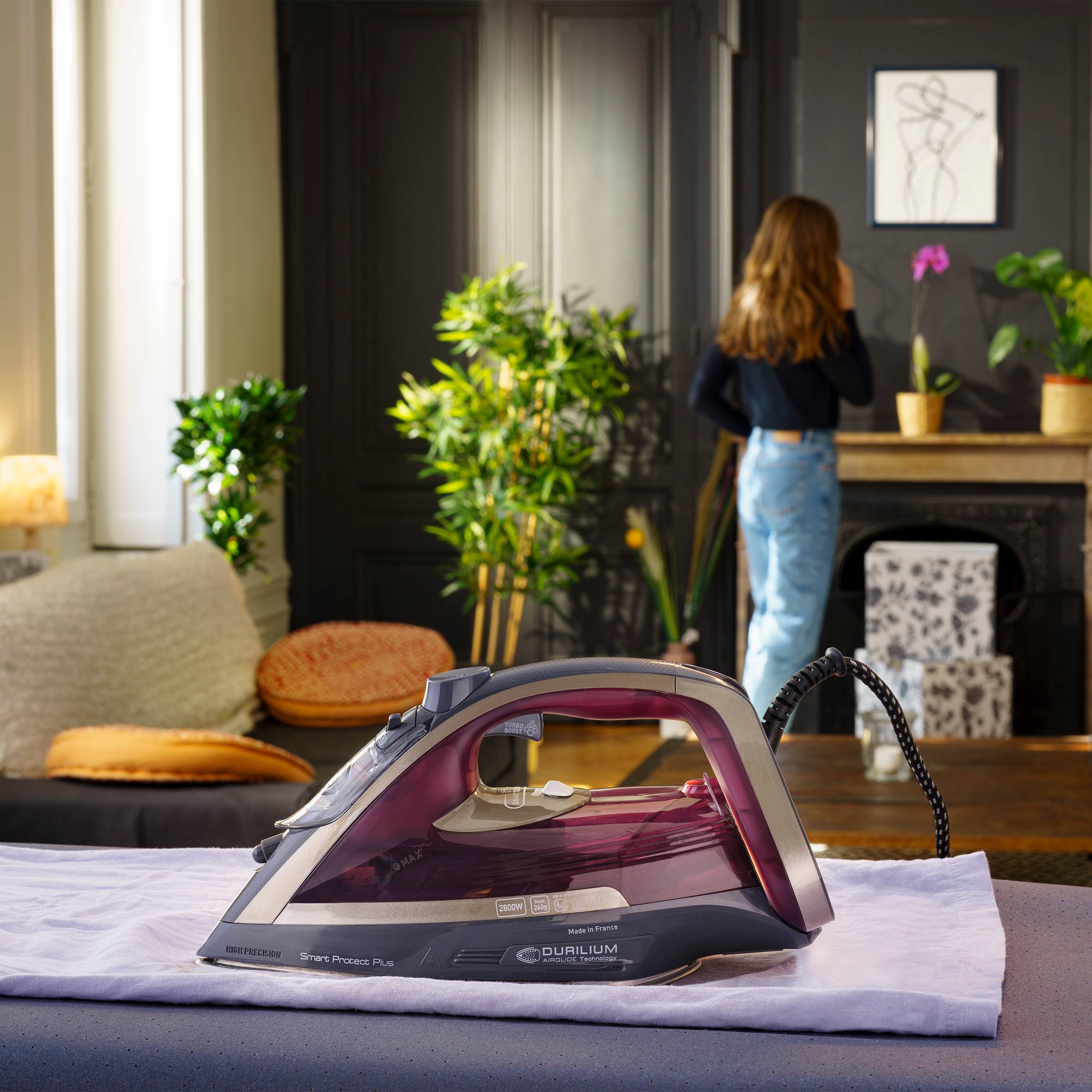 Smart Protect Plus, Ютия FV6870, 2800 W, 260 g/минута, Smart Temp технология