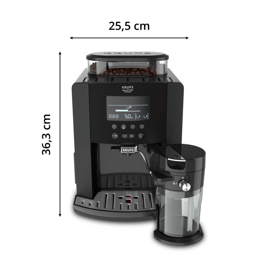 Arabica Latte Automatic EA819, Кафеавтомат, Технология Quattro Force