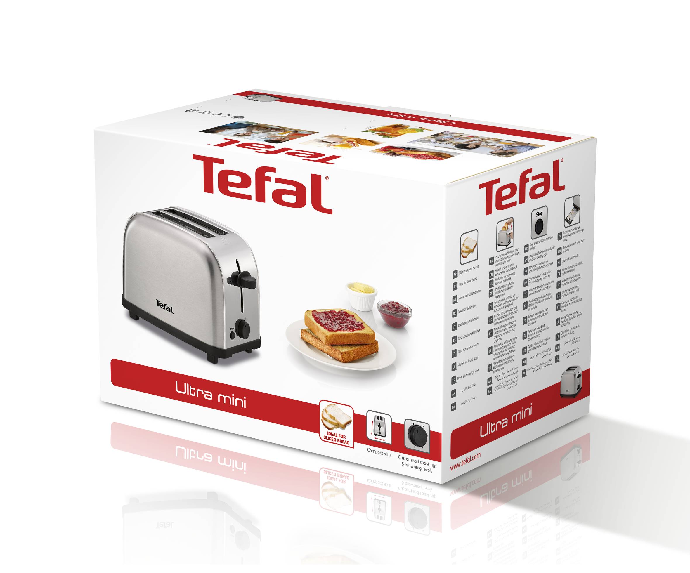 Тостер Tefal Ultra Mini TT330D3
