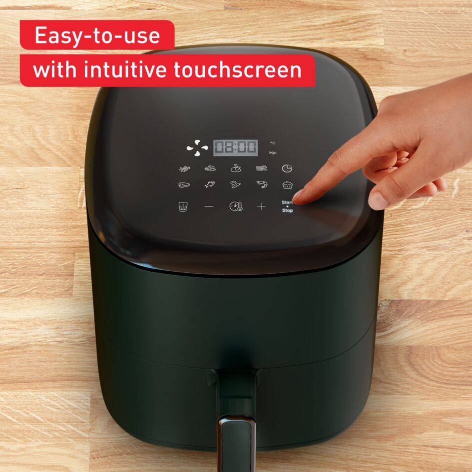 Easy Fry Max Forest, Уред за готвене с горещ въздух EY245310, 5л., Тъмно Зелен