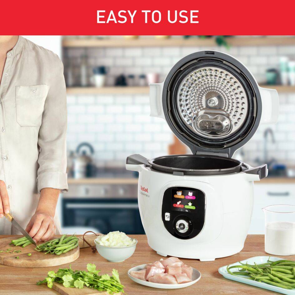 Cook4Me+ CY851130, Интелигентен Мултикукър, Бял