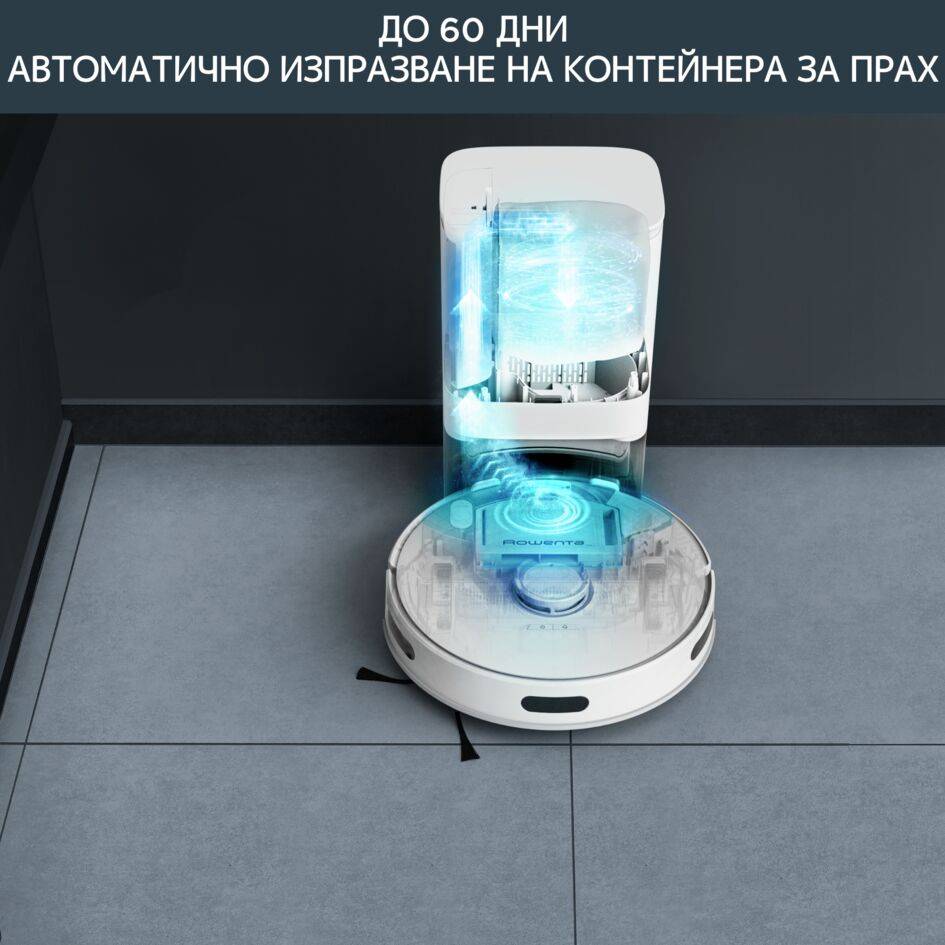 X-Plorer Serie 75 S+ , Прахосмукачка робот, RR8587WH