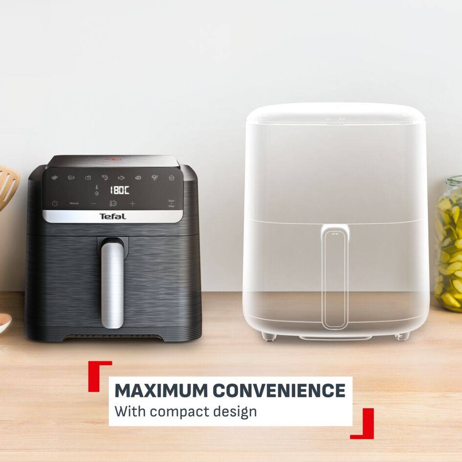 Easy Fry Mega Compact, Air fryer, XL 7.5L capacity, XS size