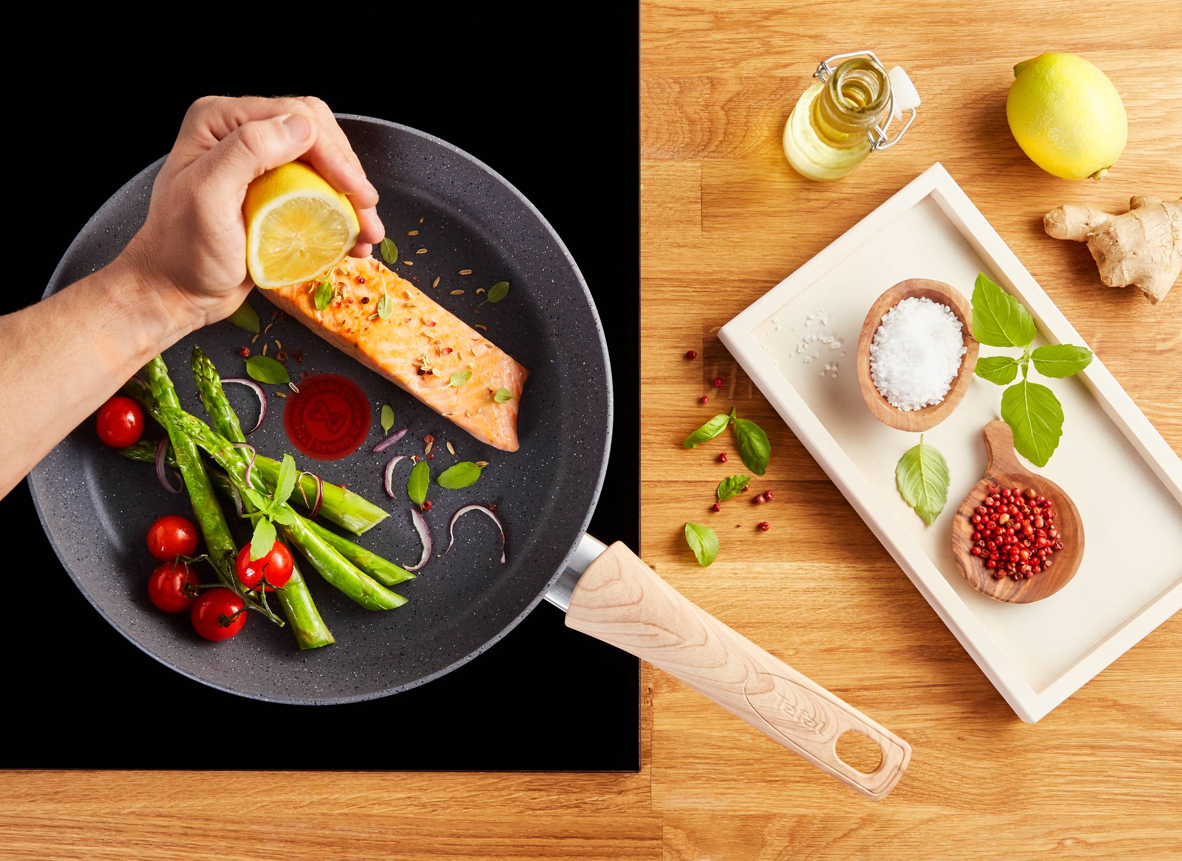 Natural Force, Тиган 30см G2660772, Индукция, Незалепващо покритие Mineralia+