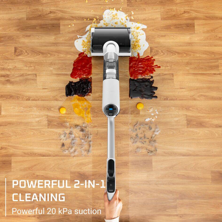 X-Clean 5 Pro, 2 в 1, Прахосмукачка за активно мокро и сухо почистване
