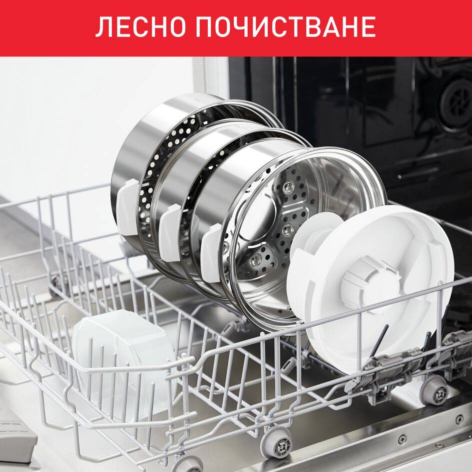 Convenient Series Deluxe, Уред за готвене на пара VC502D10, 3 Нива, 8 Програми