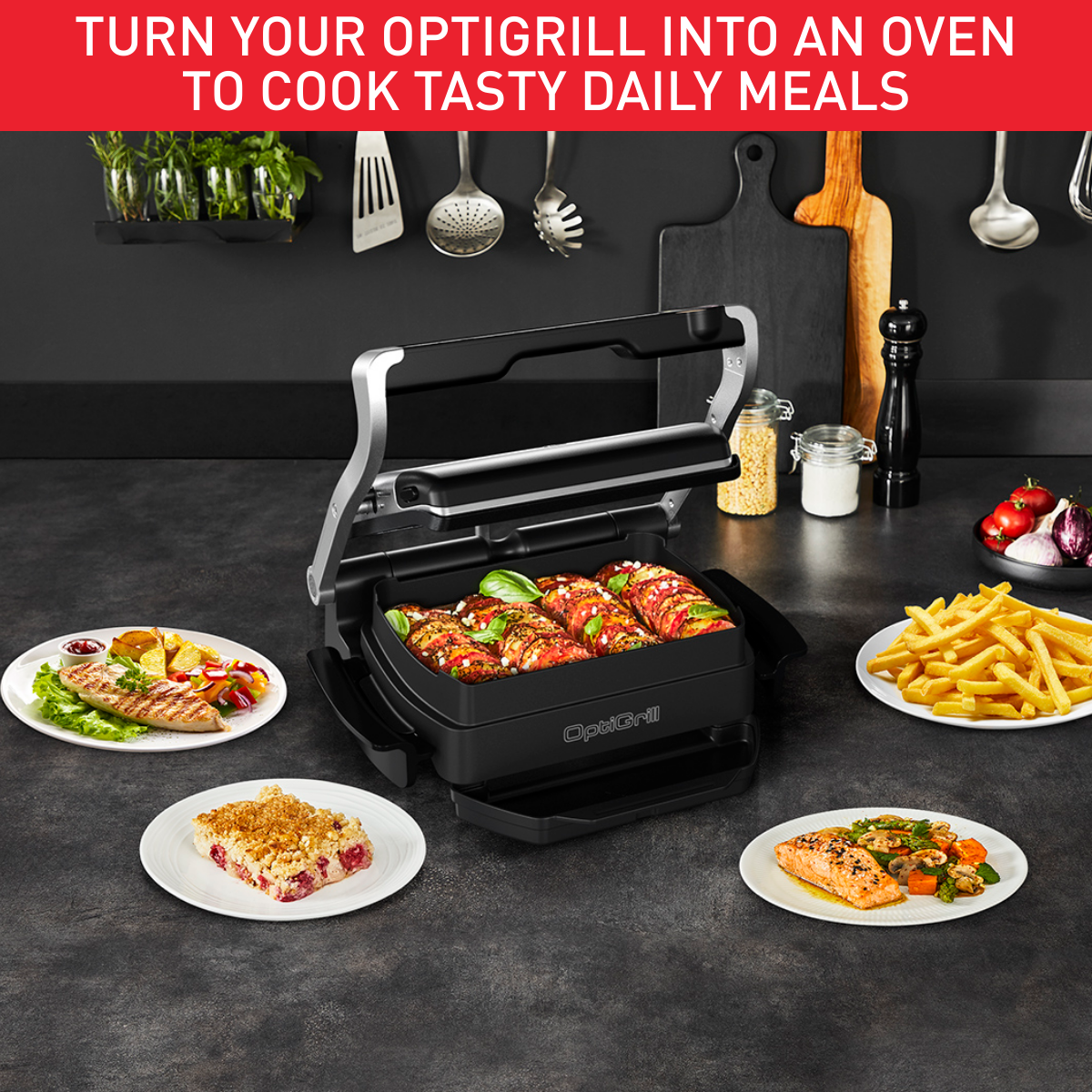 Тава за печене за OptiGrill Elite XA7258