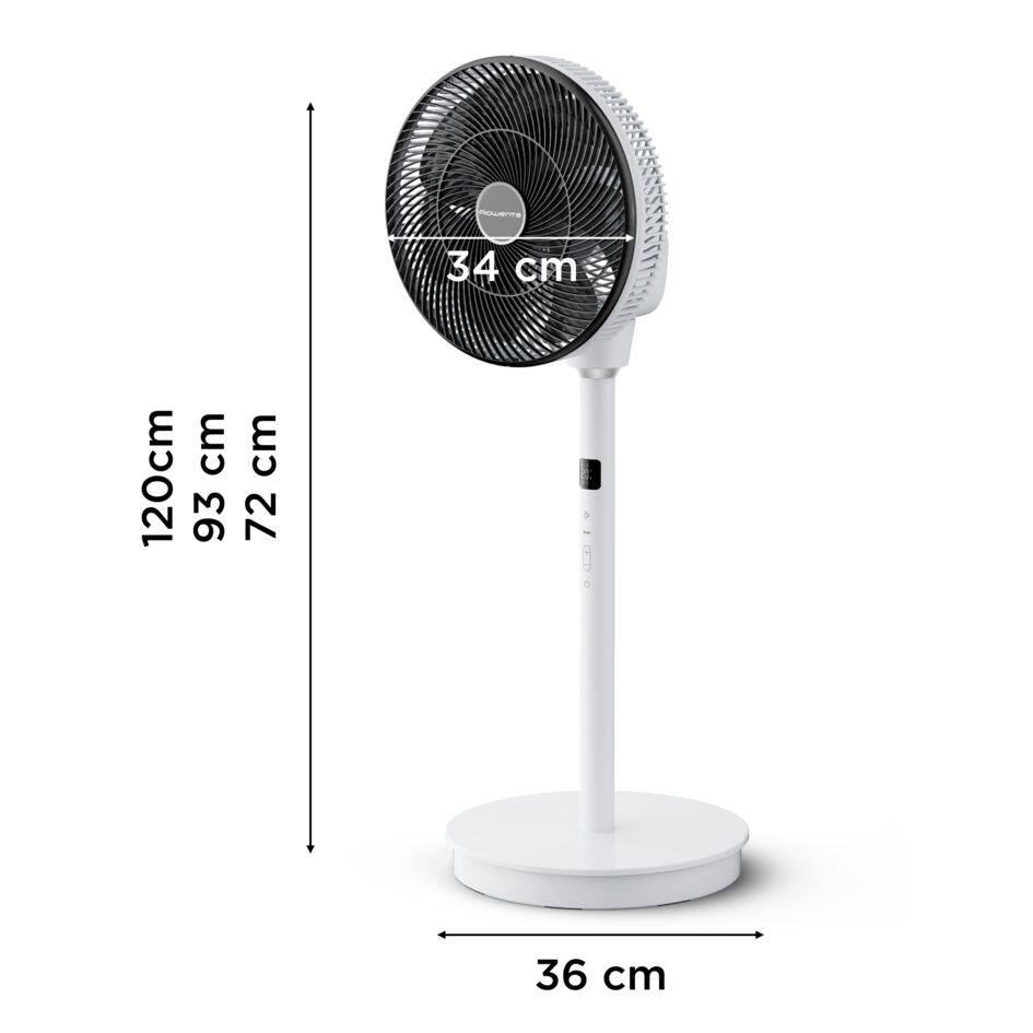 Вентилатор Rowenta Turbo Swift Silence, Интензивно освежаване, Осцилация