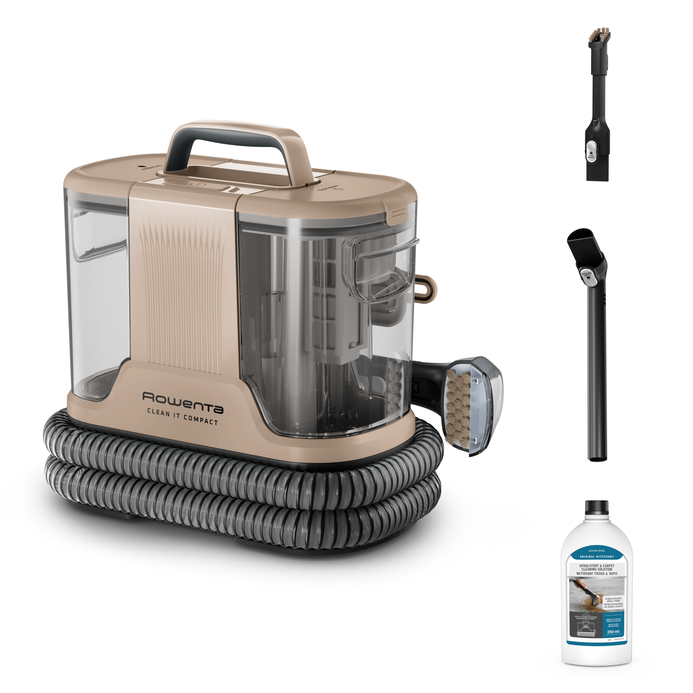 Clean It Compact IN3010, Уред за Почистване на Петна, Почистване на Килими, Тапицерии и Интериори на автомобили