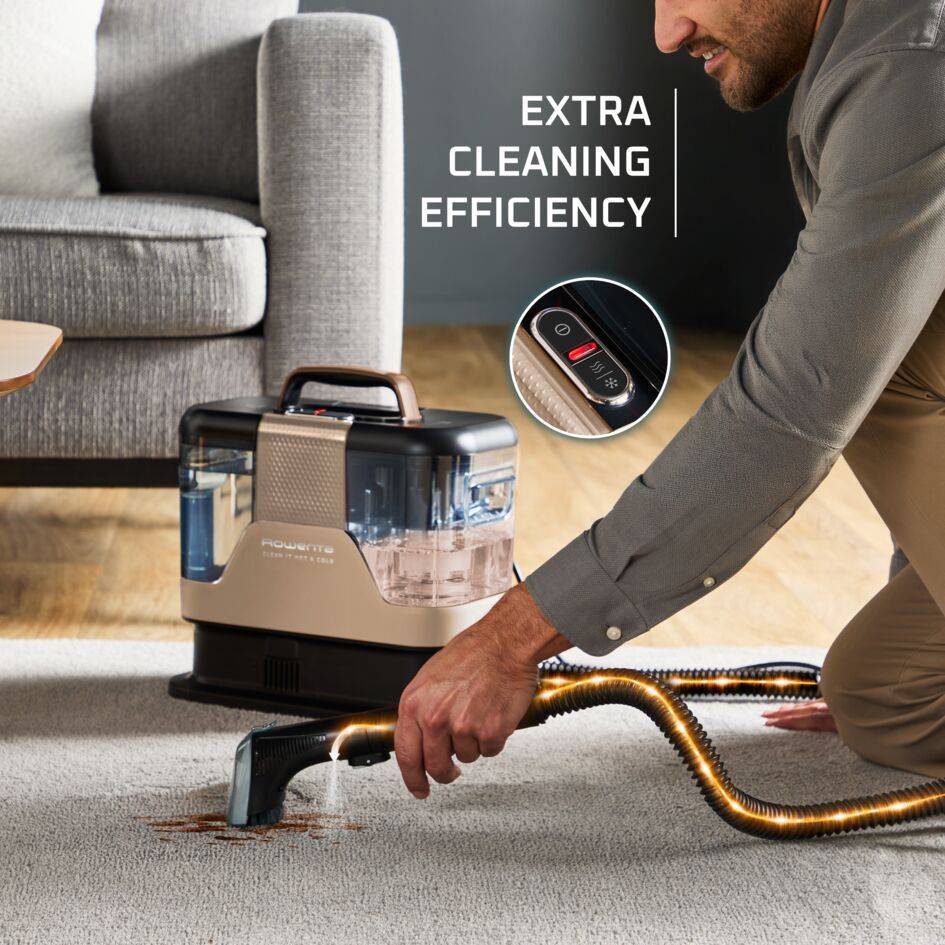 Clean It Hot & Cold, Уред за почистване на петна, 2 температурни режима на почистванеModes