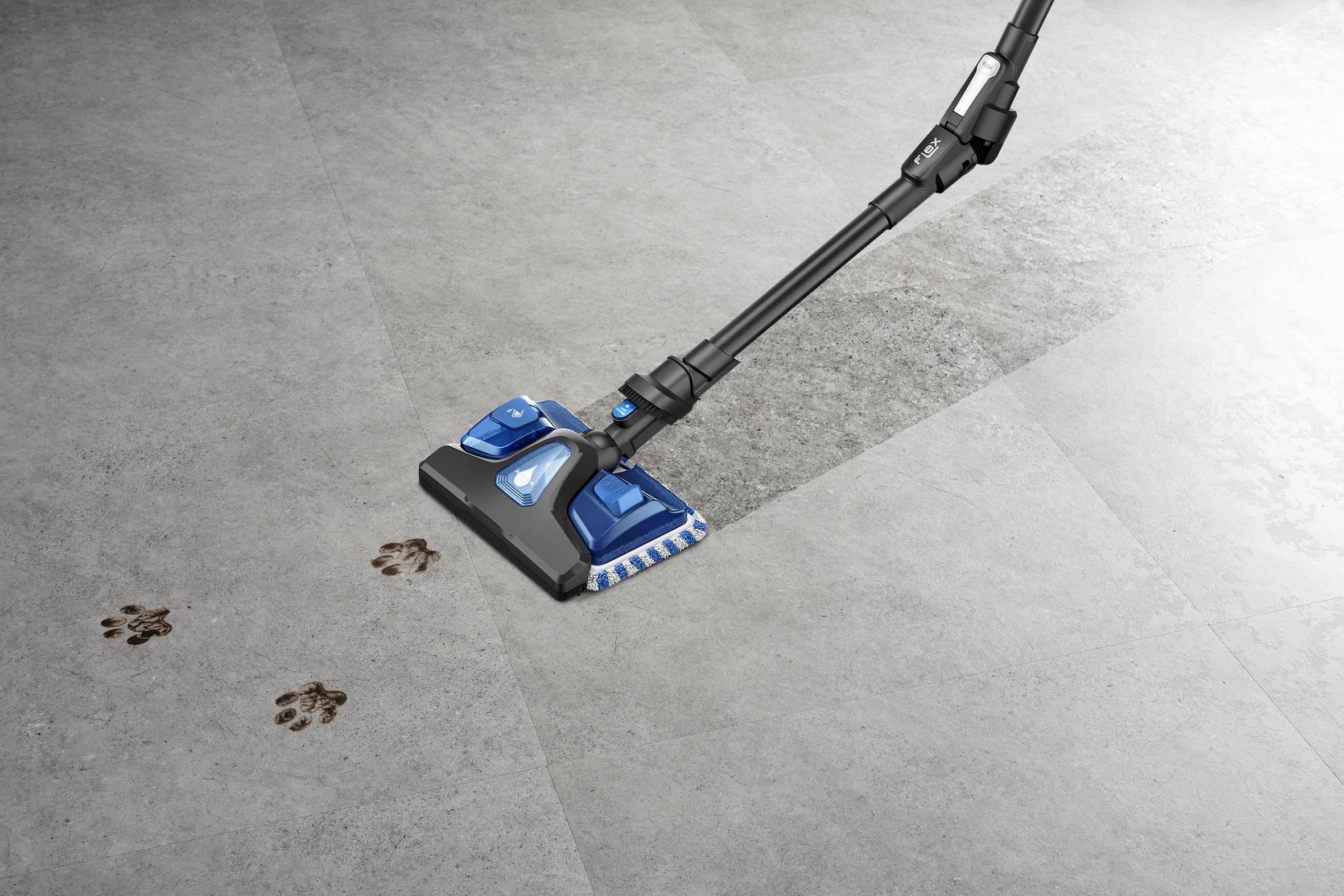 Миеща четка Aqua Slim с 2 кърпички за прахосмукачка X-Force 9.60