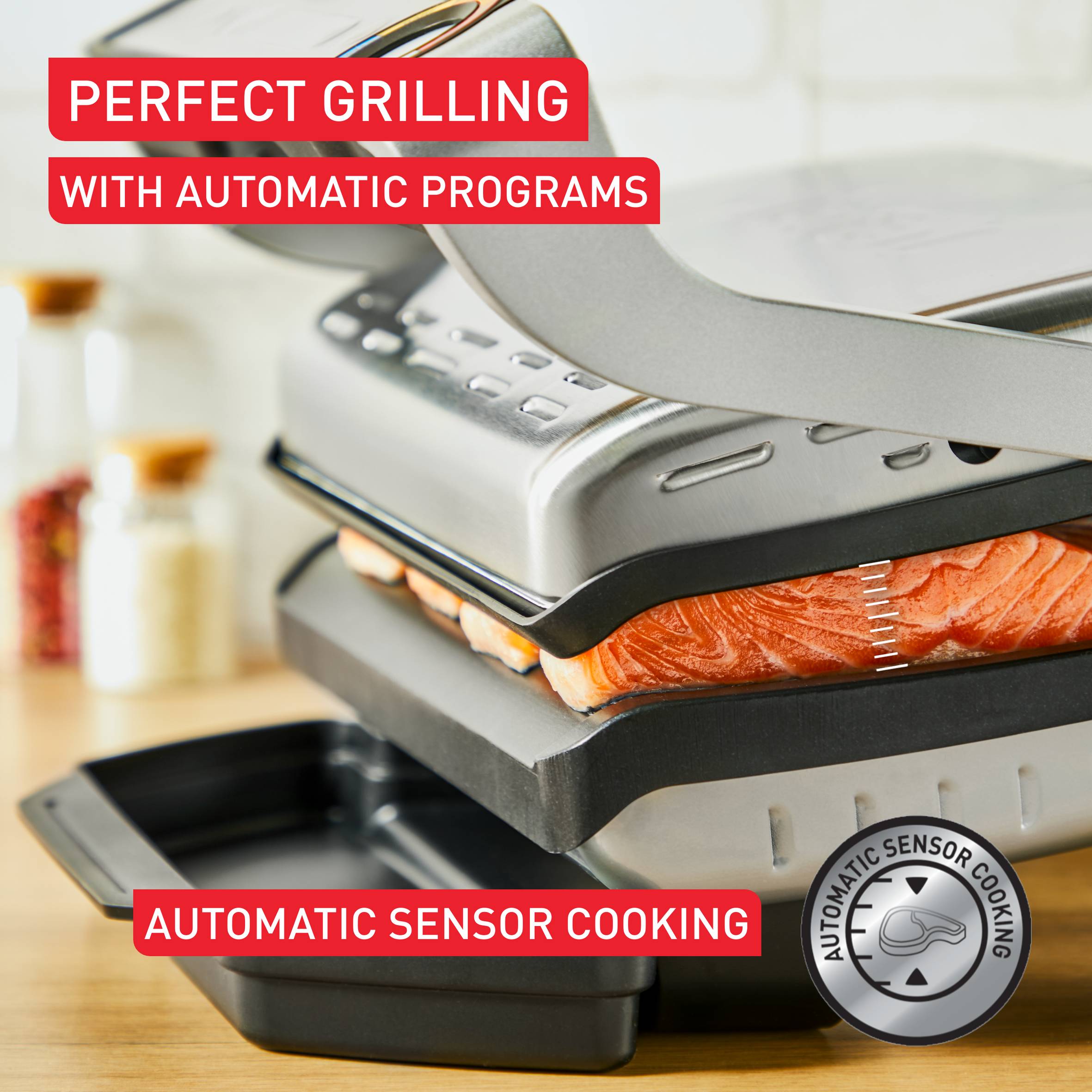 Грил плочи за OptiGrill/OptiGrill Elite, незалепващи, идеални за деликатни продукти