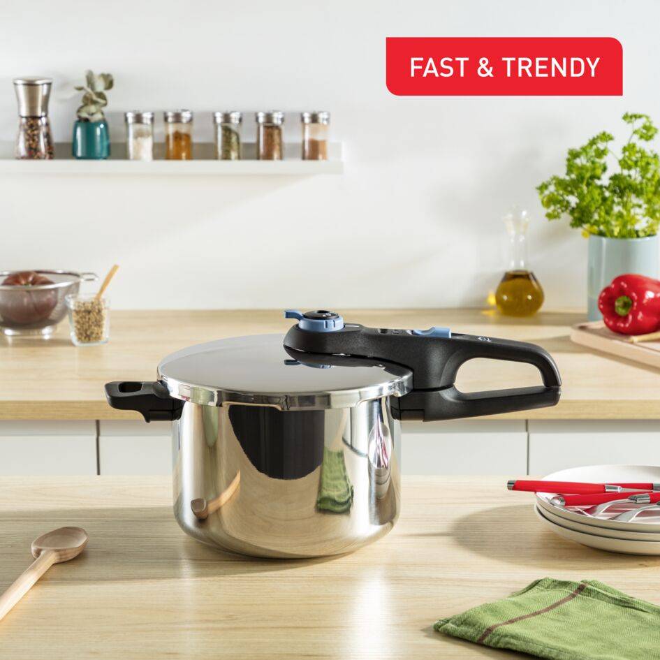 Тенджера под налягане Tefal Secure Trendy P2580402